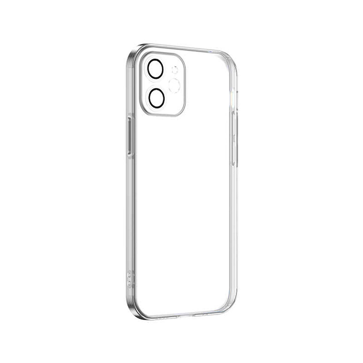 iPhone 12 Uyumlu Zore Krep Kılıf-Renksiz