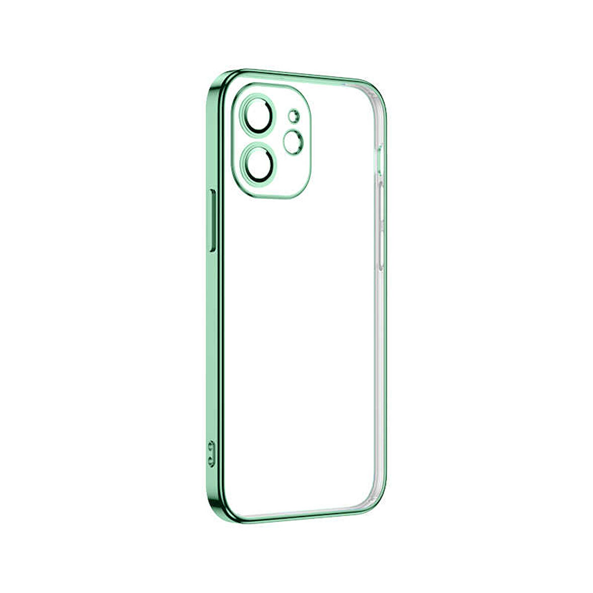 iPhone 12 Uyumlu Zore Krep Kılıf-Açık Yeşil