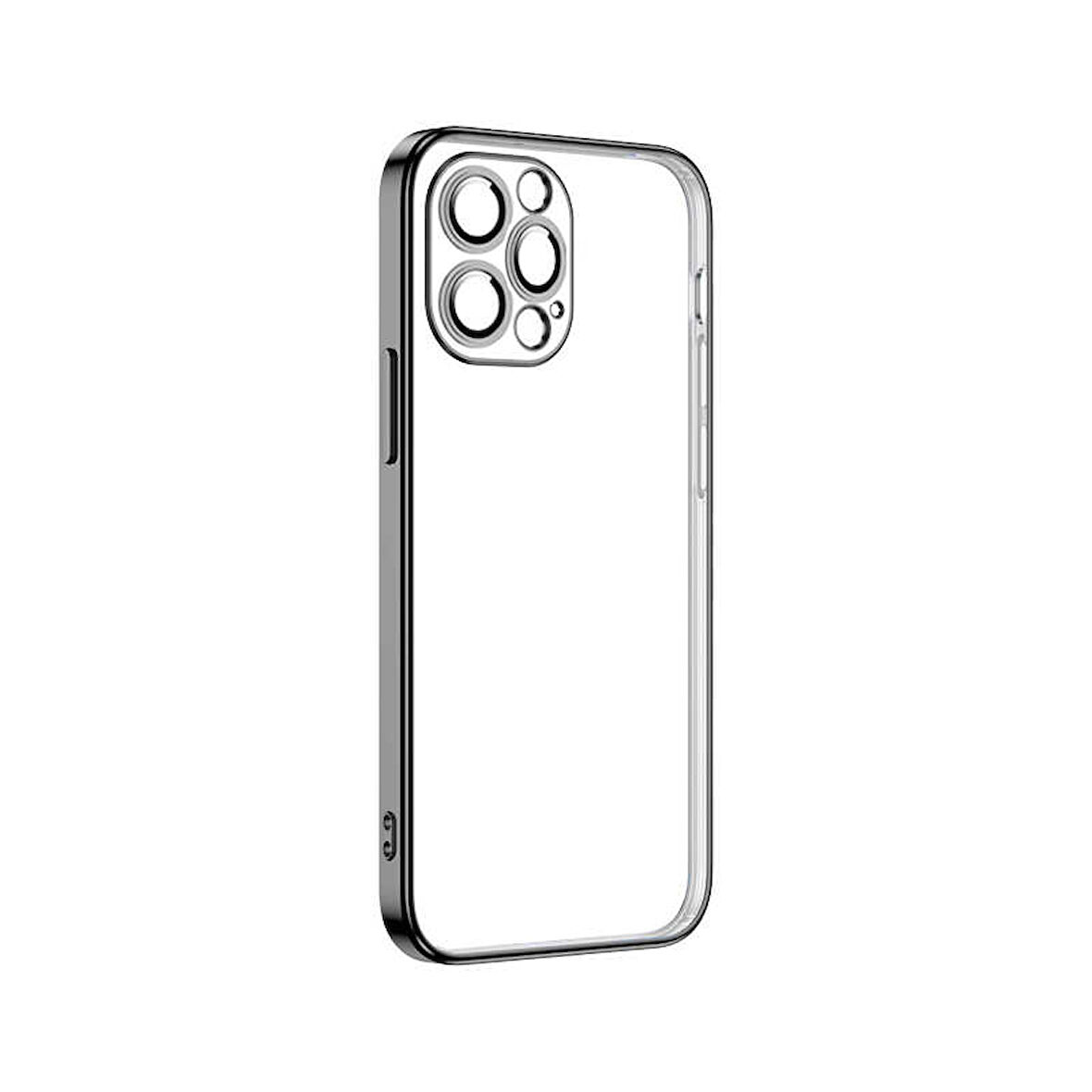 iPhone 13 Pro Uyumlu Zore Krep Kılıf-Siyah