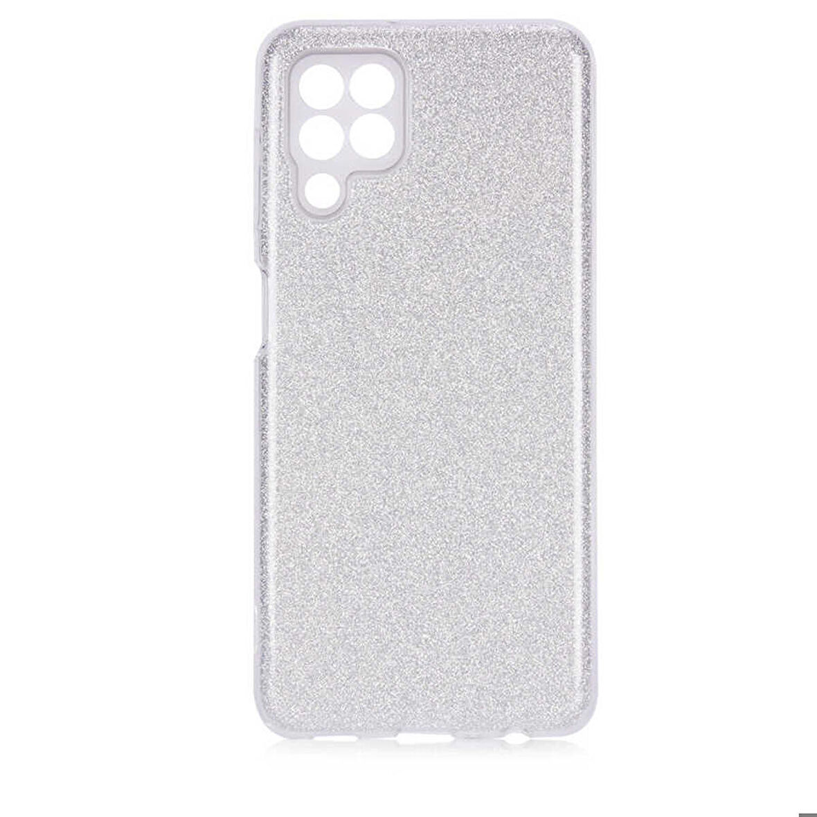 Galaxy M32 Uyumlu Zore Shining Silikon-Gri