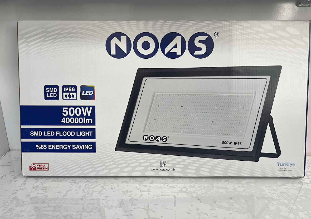 NOAS 500W SLİM LED PROJEKTÖR 6500K BEYAZ IŞIK YL70-1500 