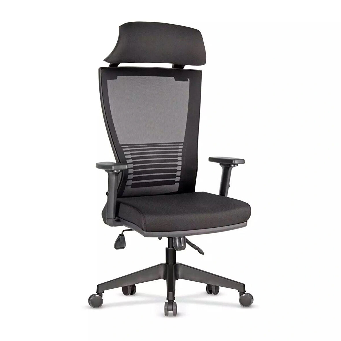 Uzay Ofis Rosetta Fileli Müdür Koltuğu - Siyah