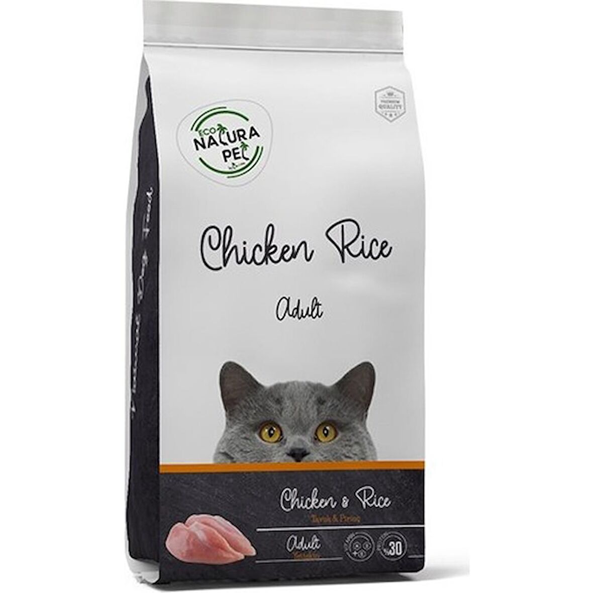 Eco Natura Pet Tavuk & Pirinçli Yetişkin Kedi Maması 1,5 Kg