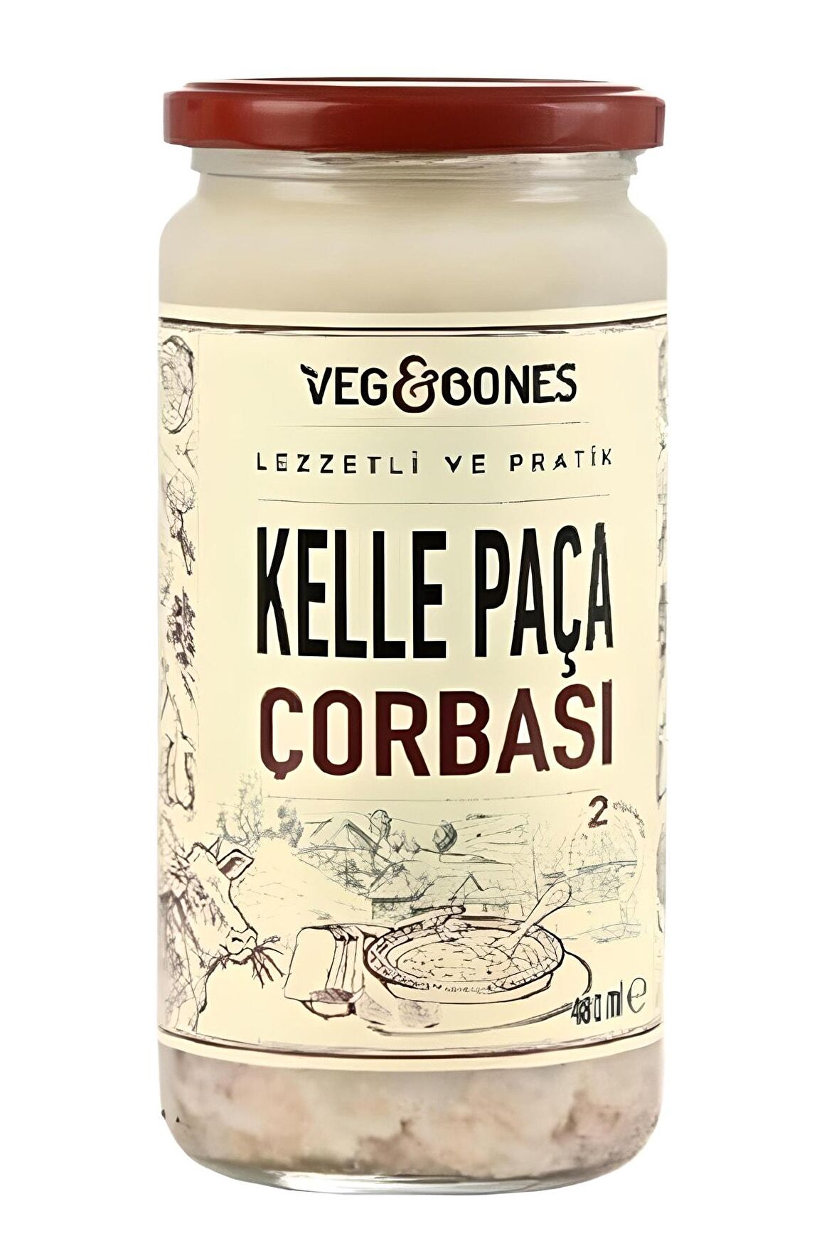 Kelle Paça Çorbası 480 Ml