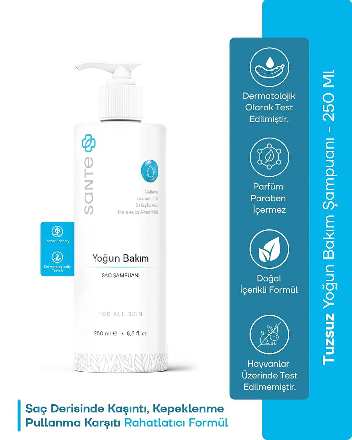 Sante Plus Yoğun Bakım Egzama Şampuanı 250 ml