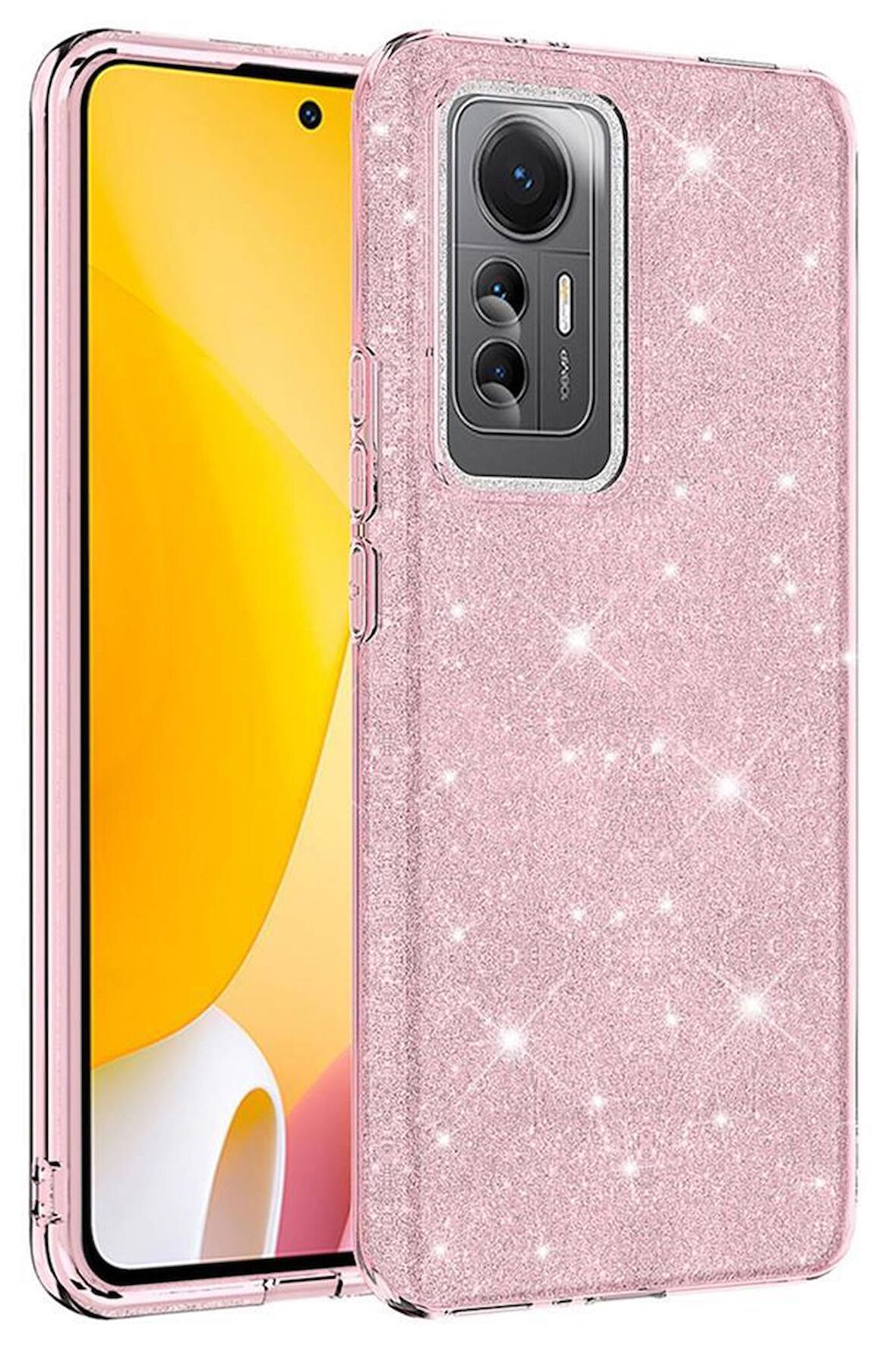 Xiaomi Mi 12  Kılıf Simli Renkli Silikon