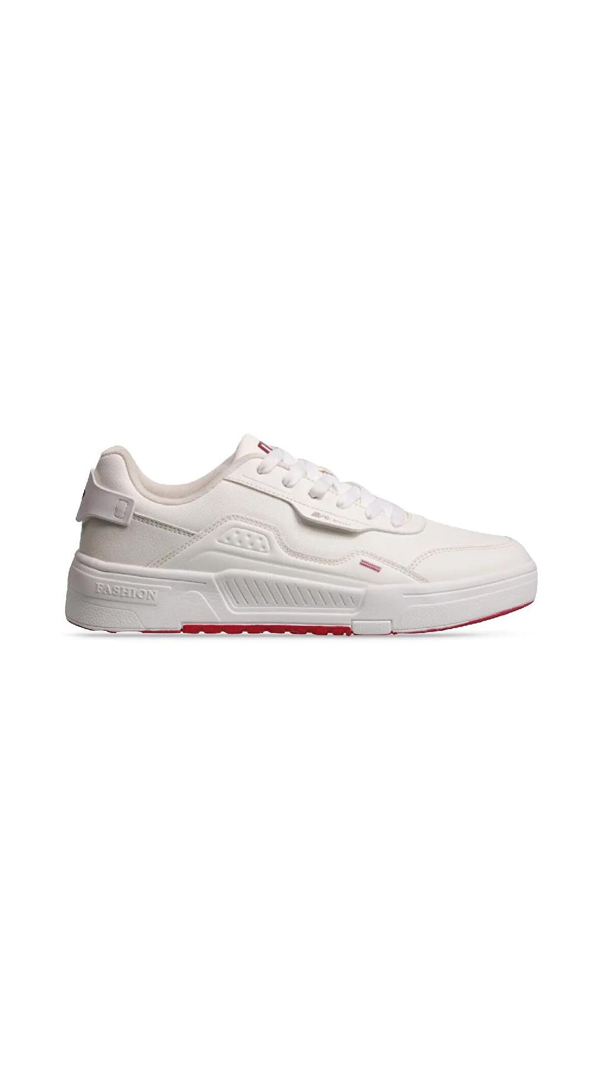 MP StreetVenture Erkek Bağcıklı BEYAZ Sneaker