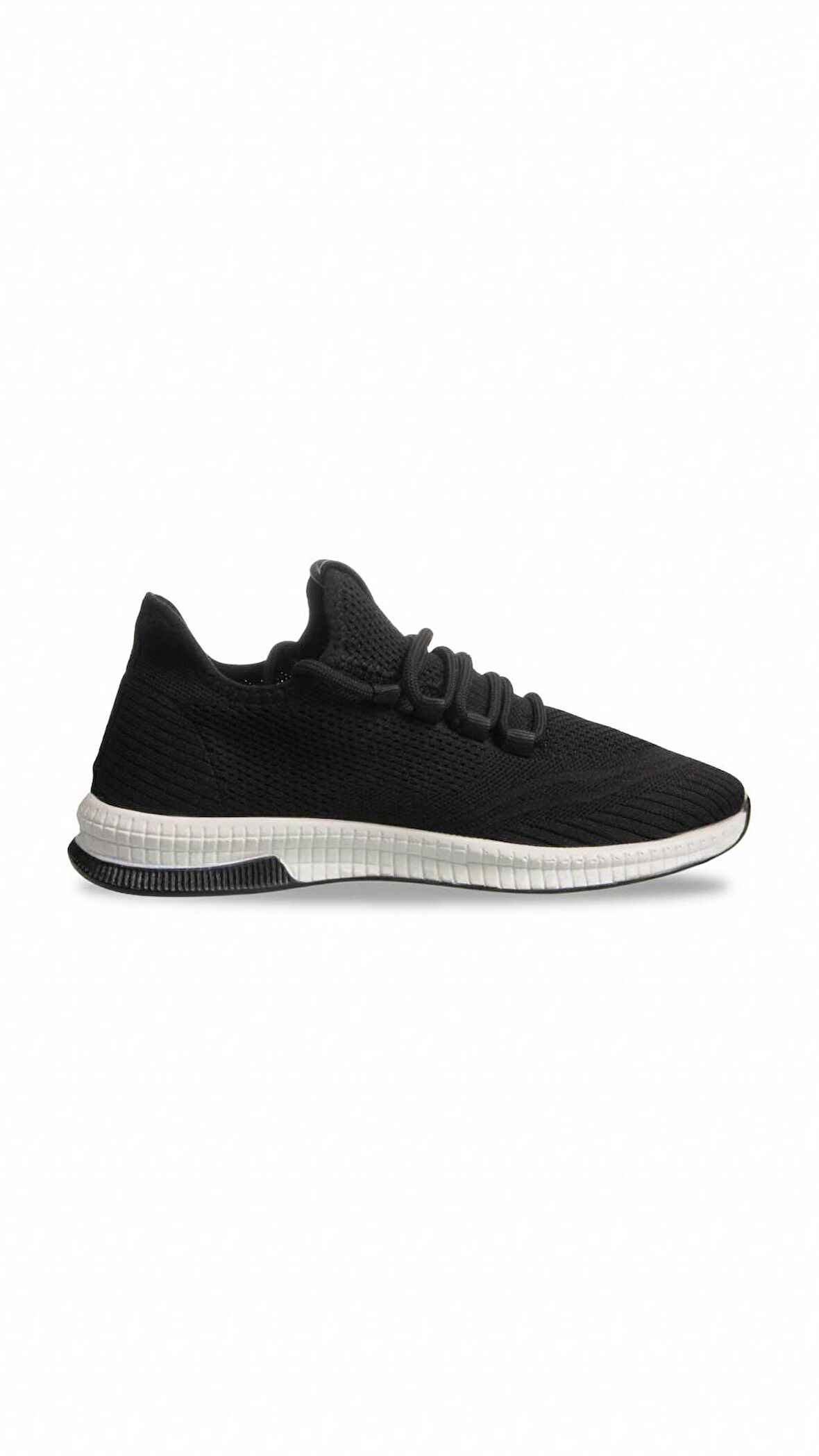 MP KnitStride Comfort Bağcıklı SİYAH Sneaker