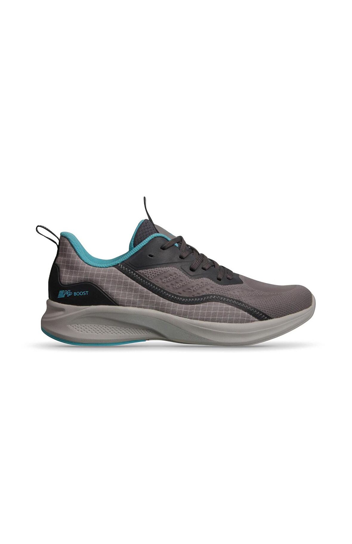 MP AeroFlex Runner Erkek Bağcıklı GRİ Spor Ayakkabı