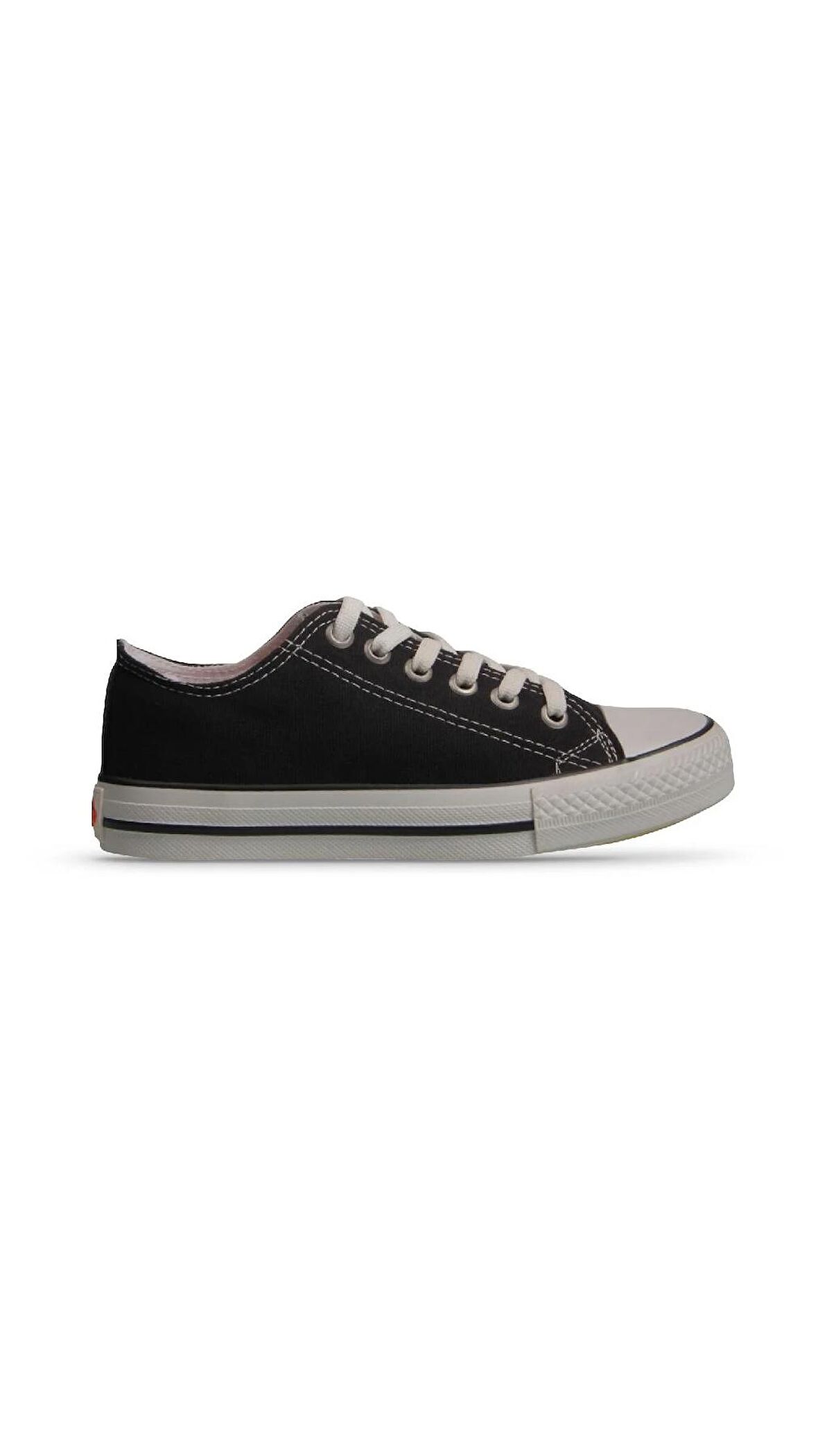 MP ClearMotion Canvas Pro Kadın Bağcıklı SİYAH-BEYAZ Sneaker