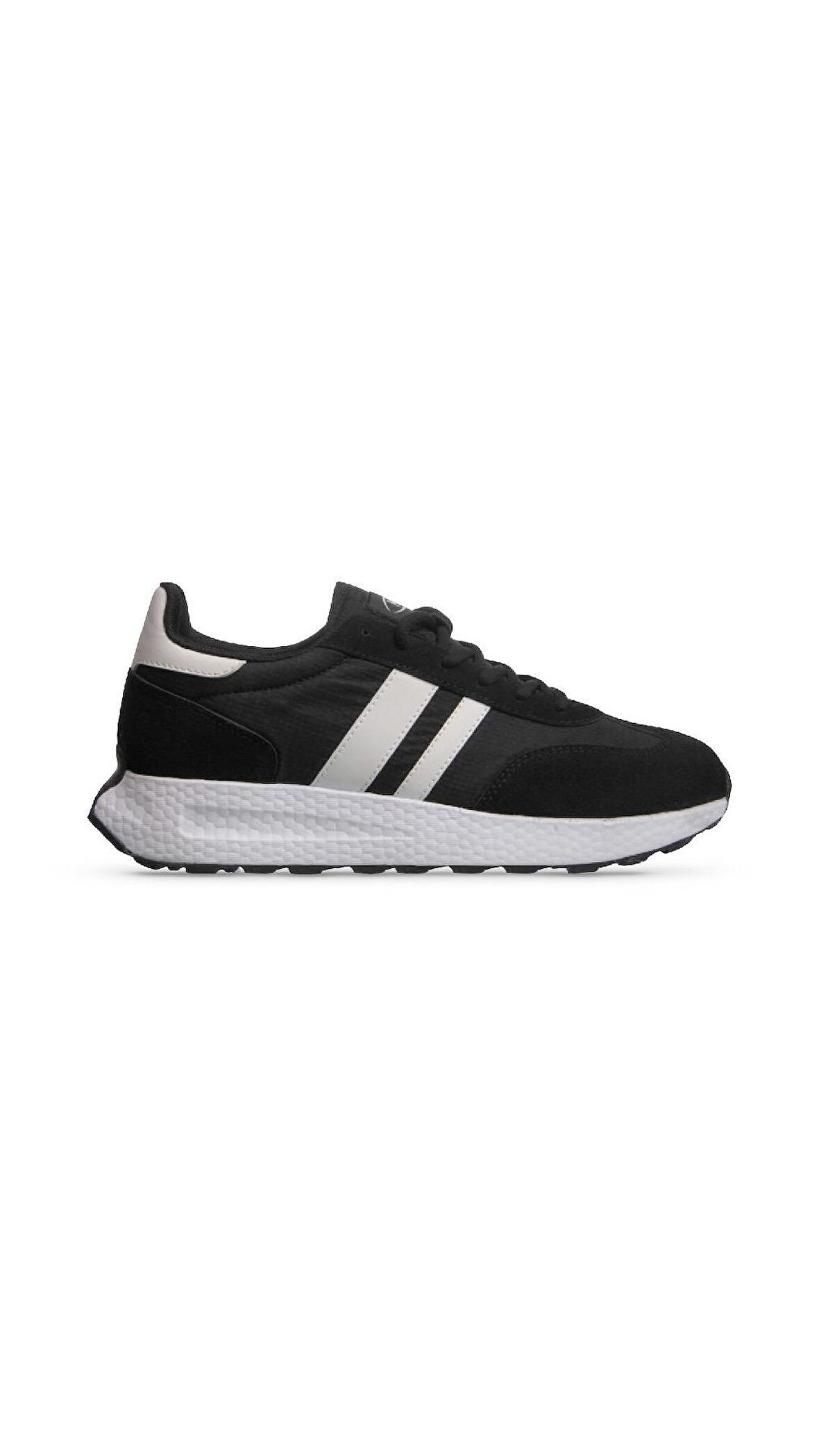 MP FlexStride Comfort Erkek Bağcıklı SİYAH-BEYAZ Sneaker
