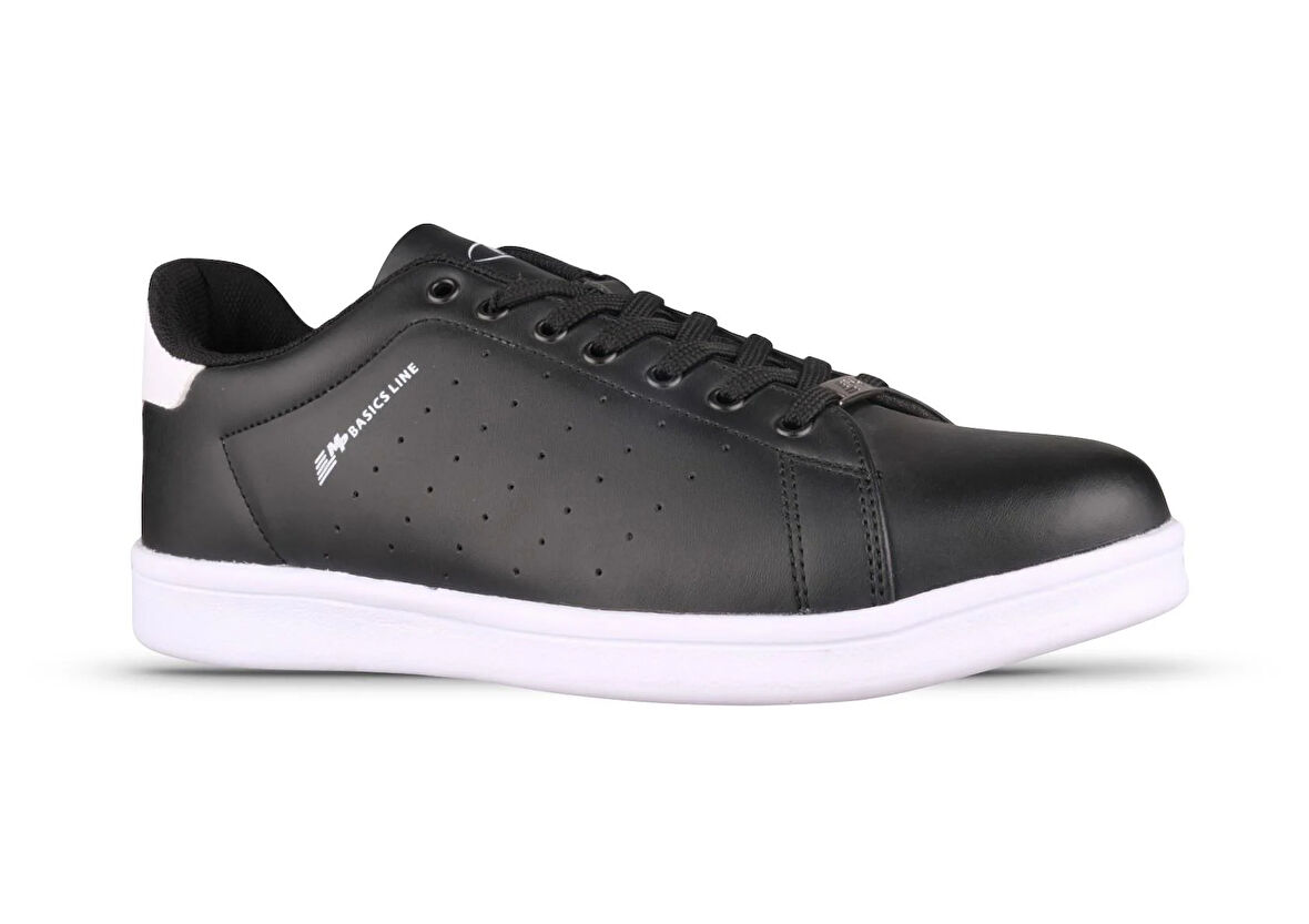 Erkek Sneaker - Beyaz-Siyah, Günlük