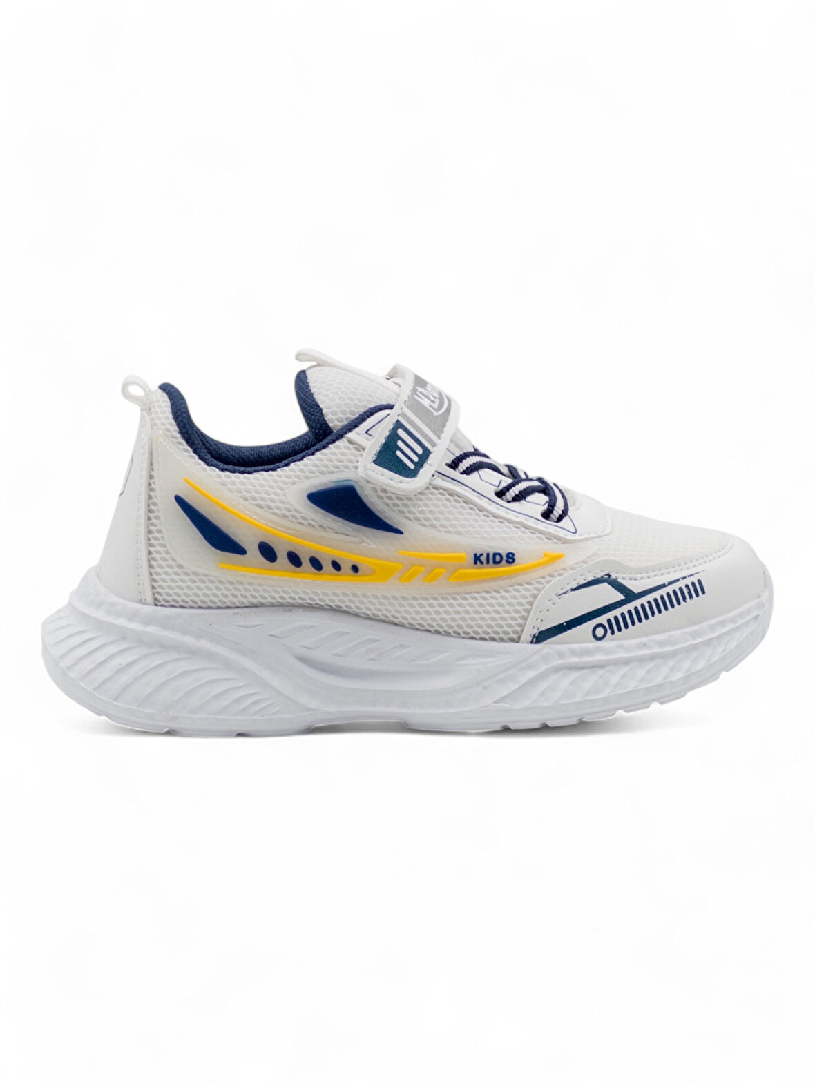 MP 251-3415 ERKEK ÇOCUK SPOR AYAKKABI BEYAZ-SARI
