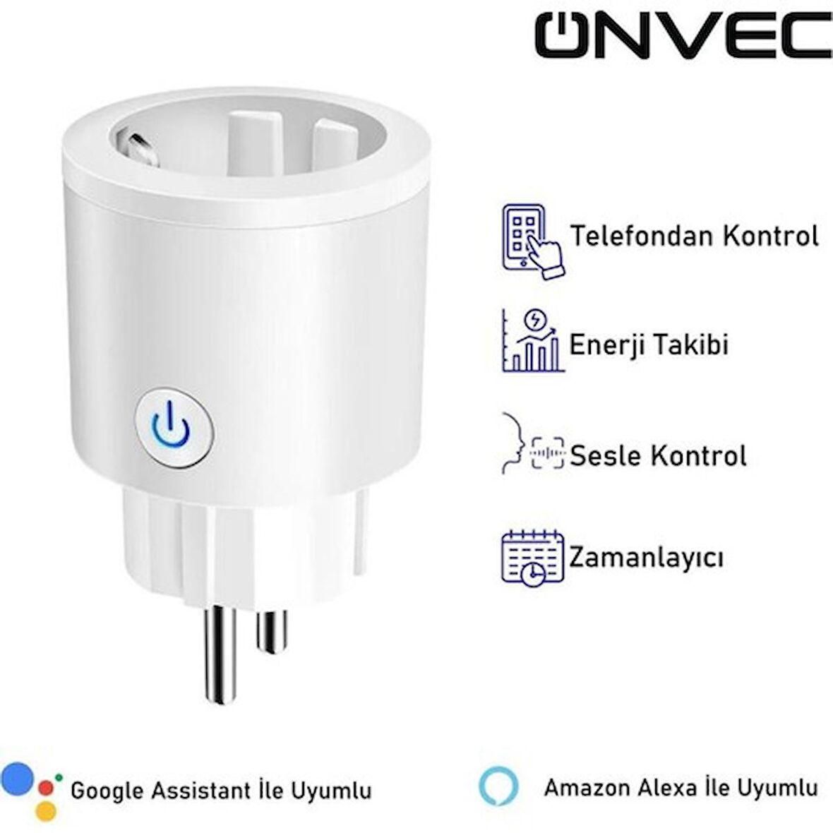 Onvec Smart Tekli Priz