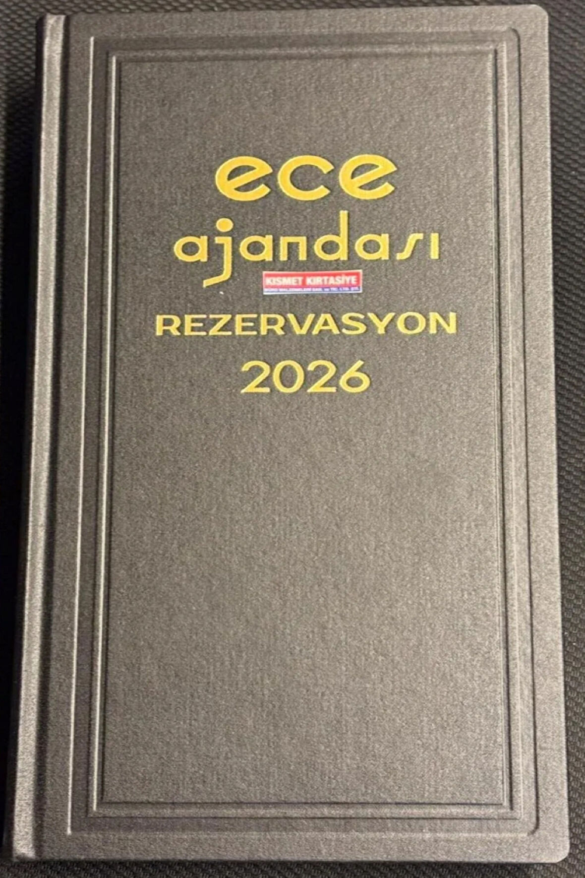 Ece AJANDASI REZERVASYON 2026 17x33 AVRASYA YENİ (Kısmet-Kırtasiye)