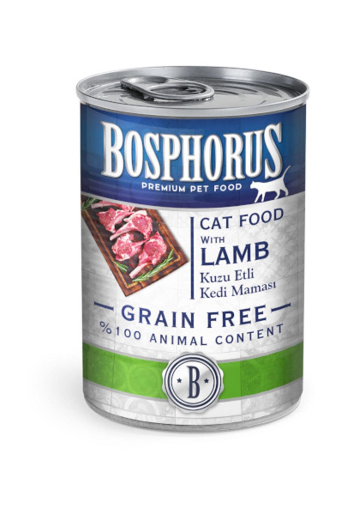 Bosphorus Kuzu Etli Kedi Konservesi 415 gr