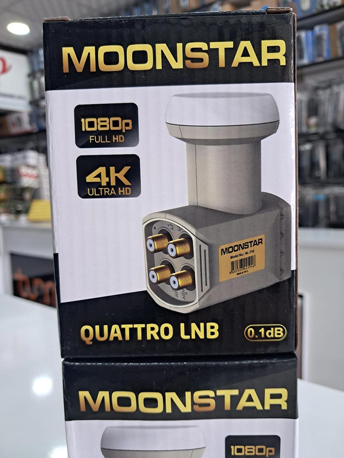 MOONSTAR Full HD Universal DÖRT Çıkışlı SANTRAL Lnb
