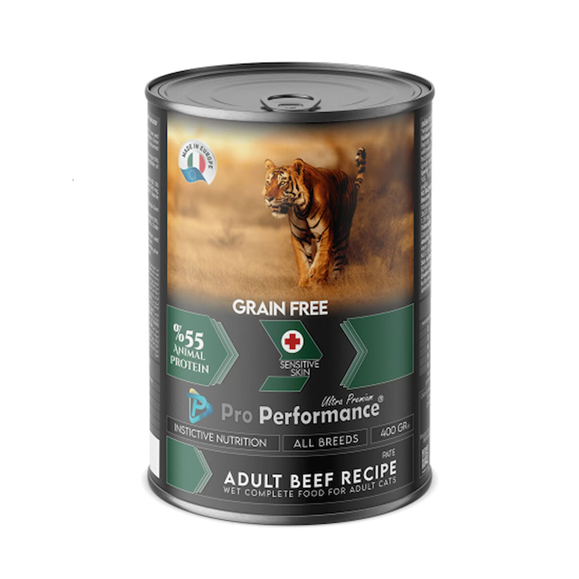 Pro Performance Tahılsız Ezme Sığır Etli Kedi Konserve maması 400 gr