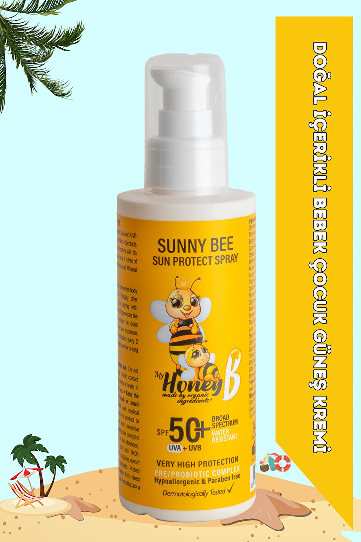 My Honey B Sunny Bee 147 ml güneş koruyucu sprey