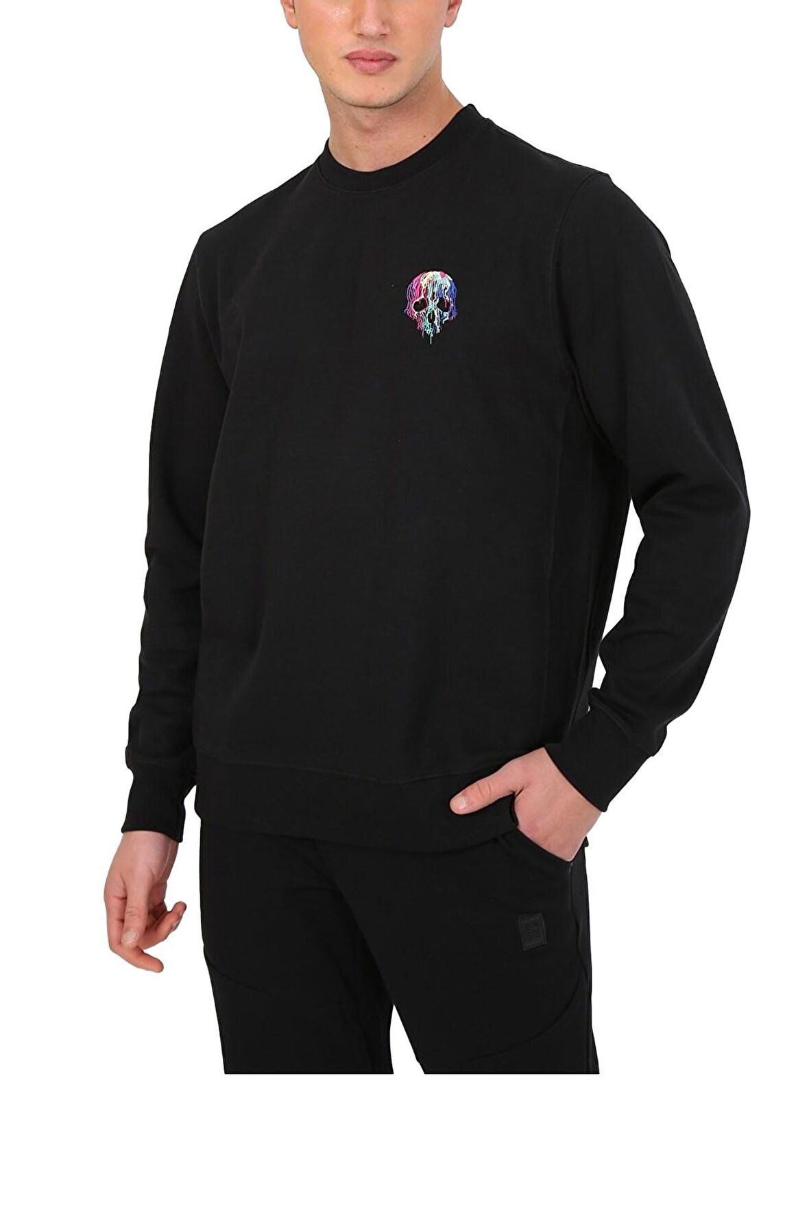 Esqudo Skull Erkek Sweatshirt ESWTP0001