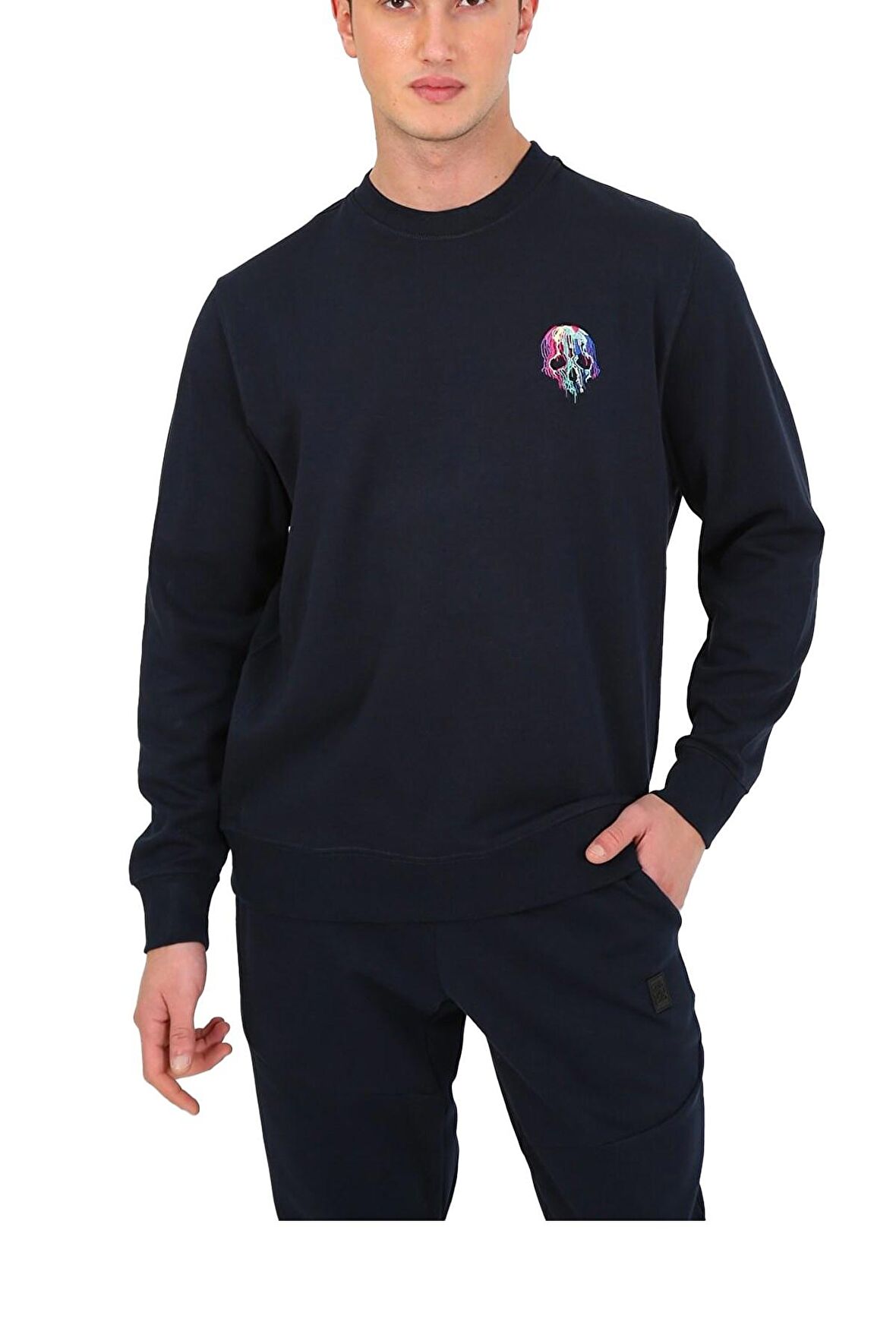 Esqudo Skull Erkek Sweatshirt ESWTP0001