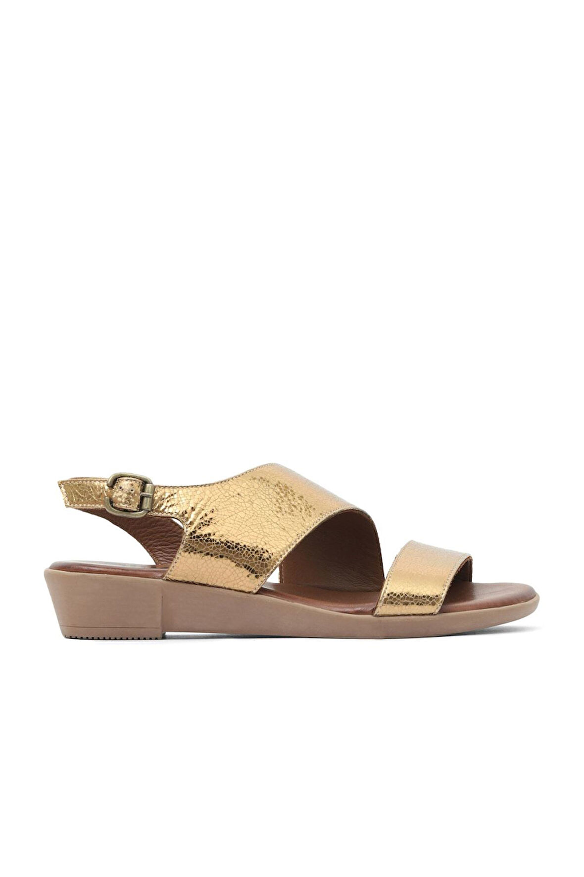 Bueno Shoes Bronz Deri Kadın Sandalet 01wl1508