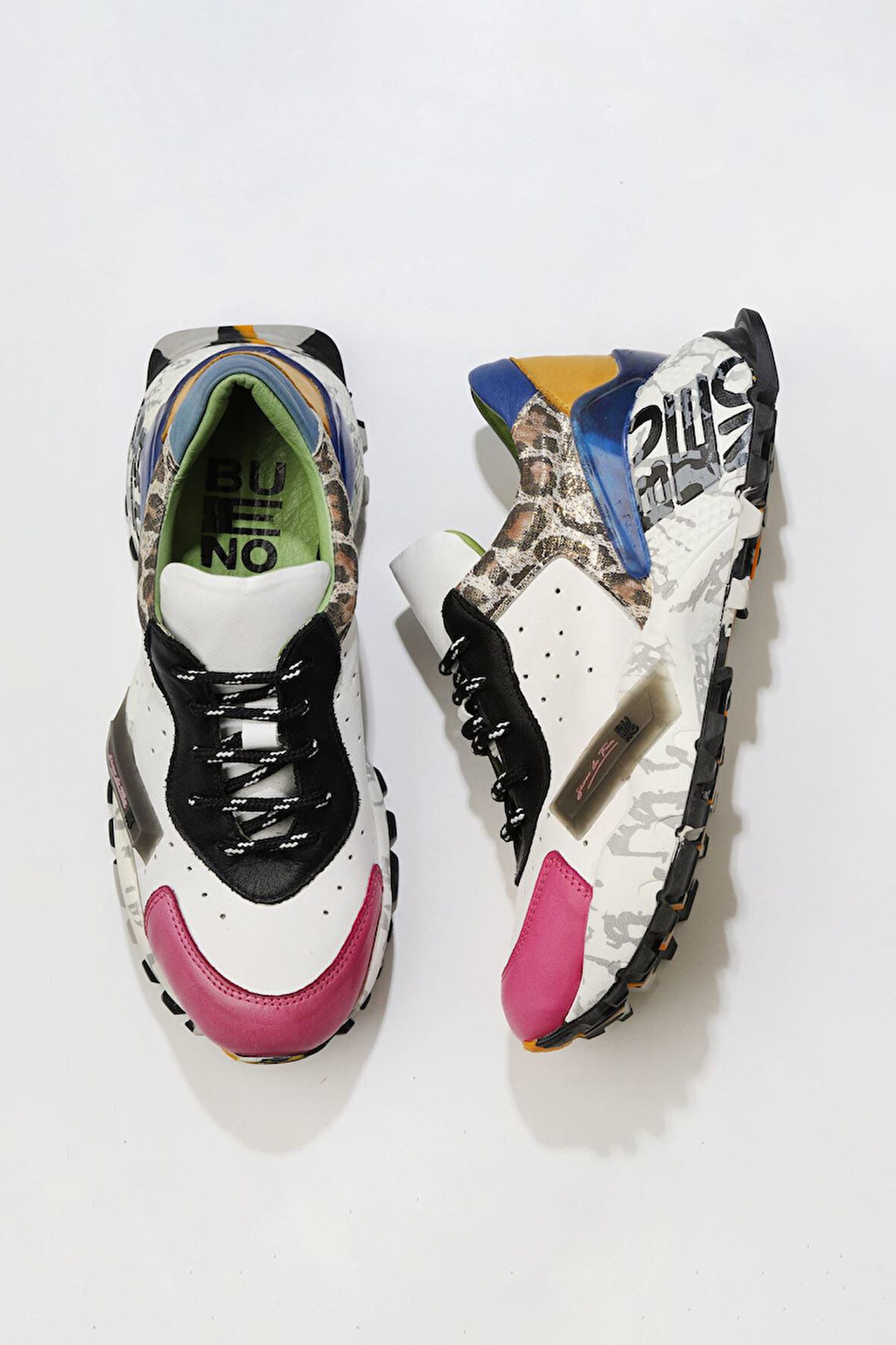 Bueno Shoes Pudra Deri Kadın Spor Ayakkabı 01wq10600