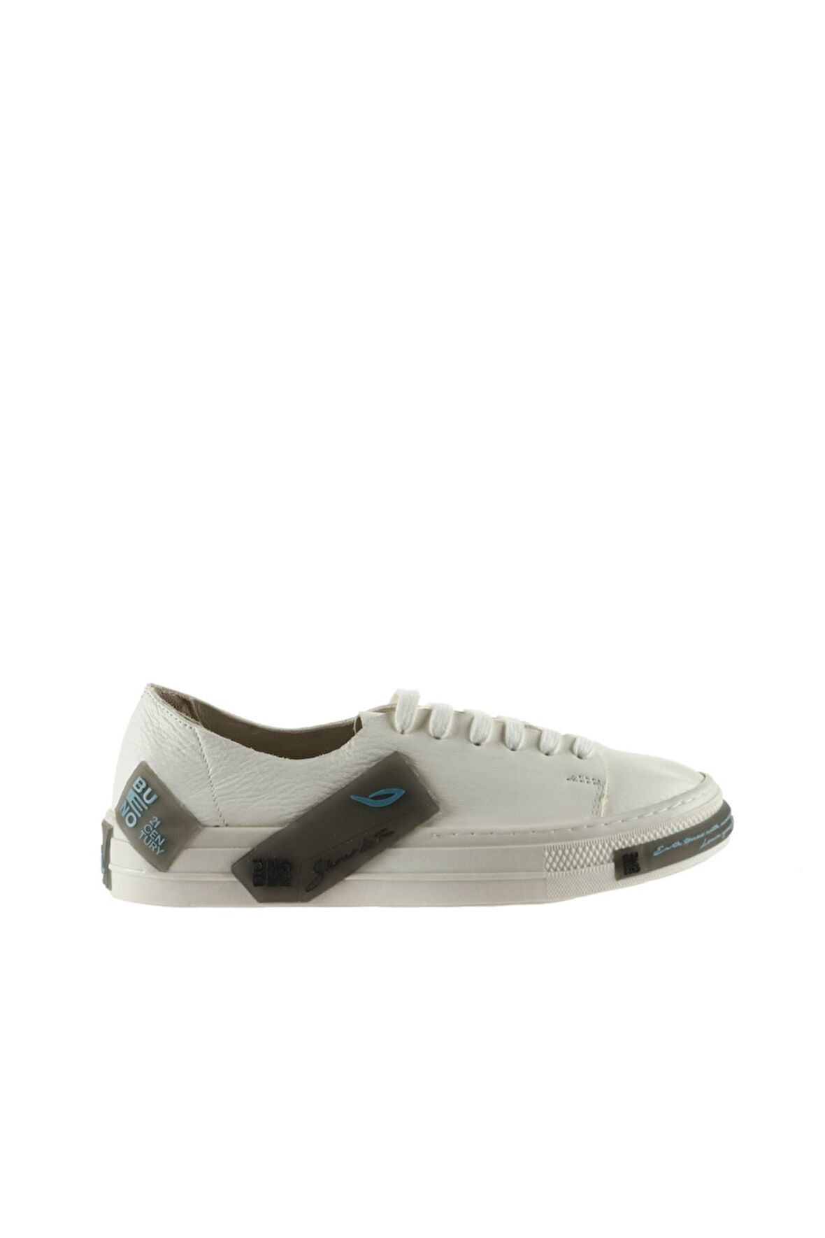 Bueno Shoes Mavi Deri Kadın Spor Ayakkabı 01wq10900