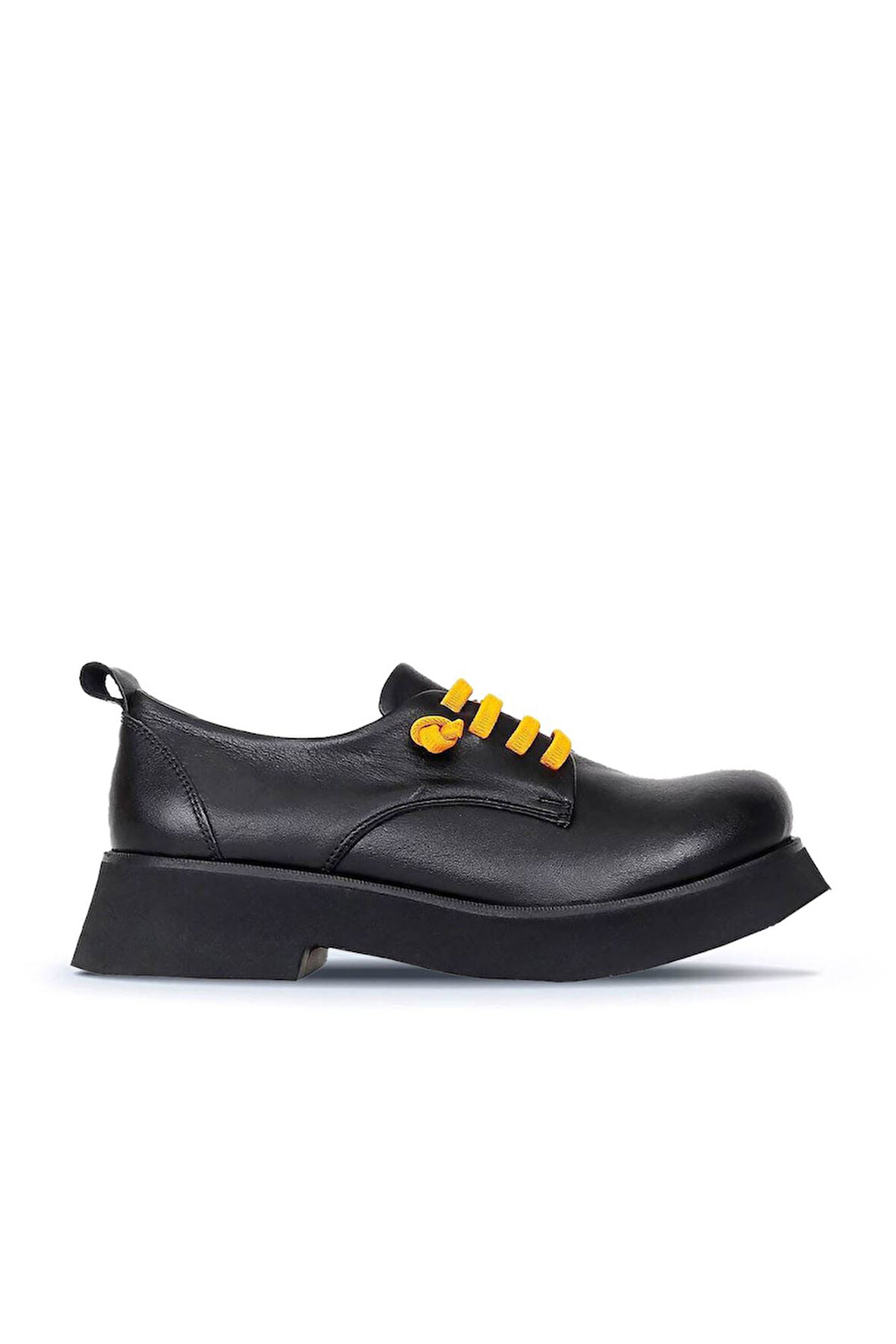 Bueno Shoes Sarı Deri Kadın Klasik Ayakkabı 01wr8804