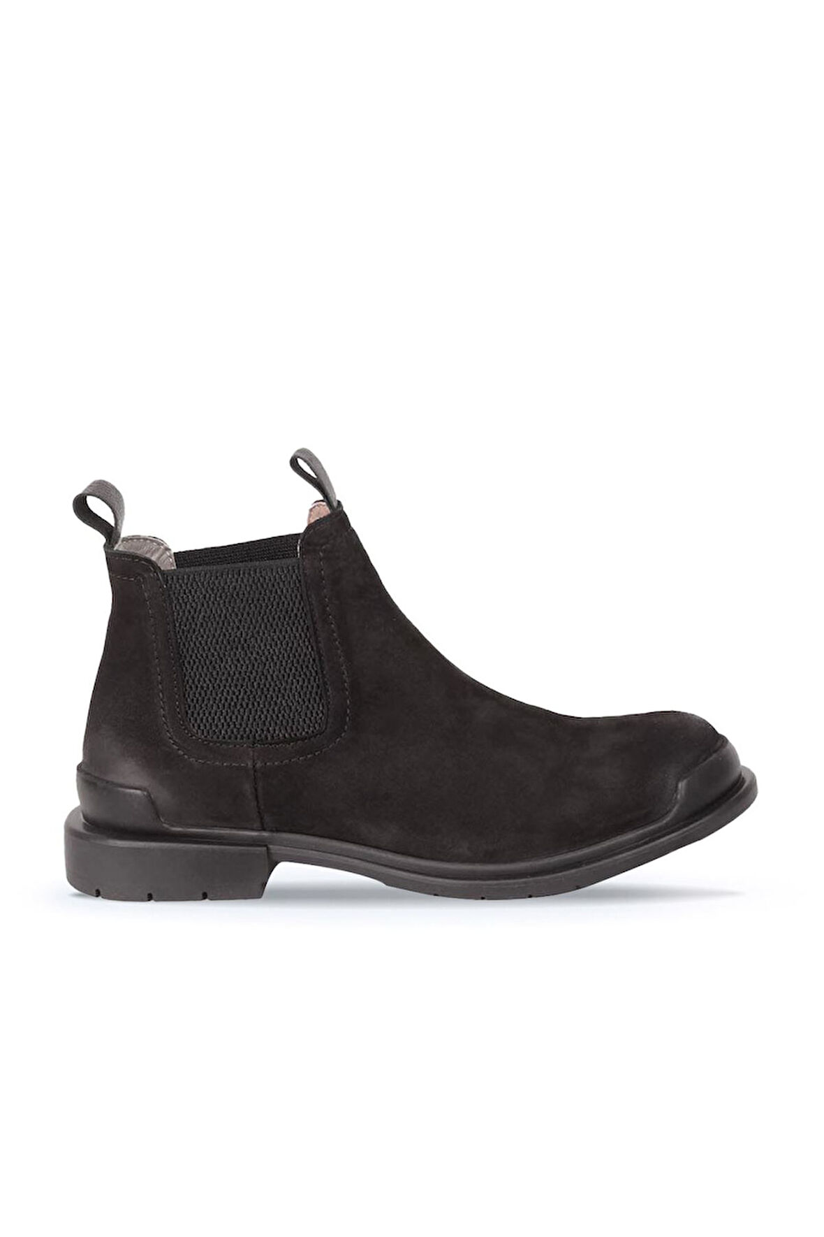 Bueno Shoes Siyah Nubuk Kadın Düz Bot 01wr0901