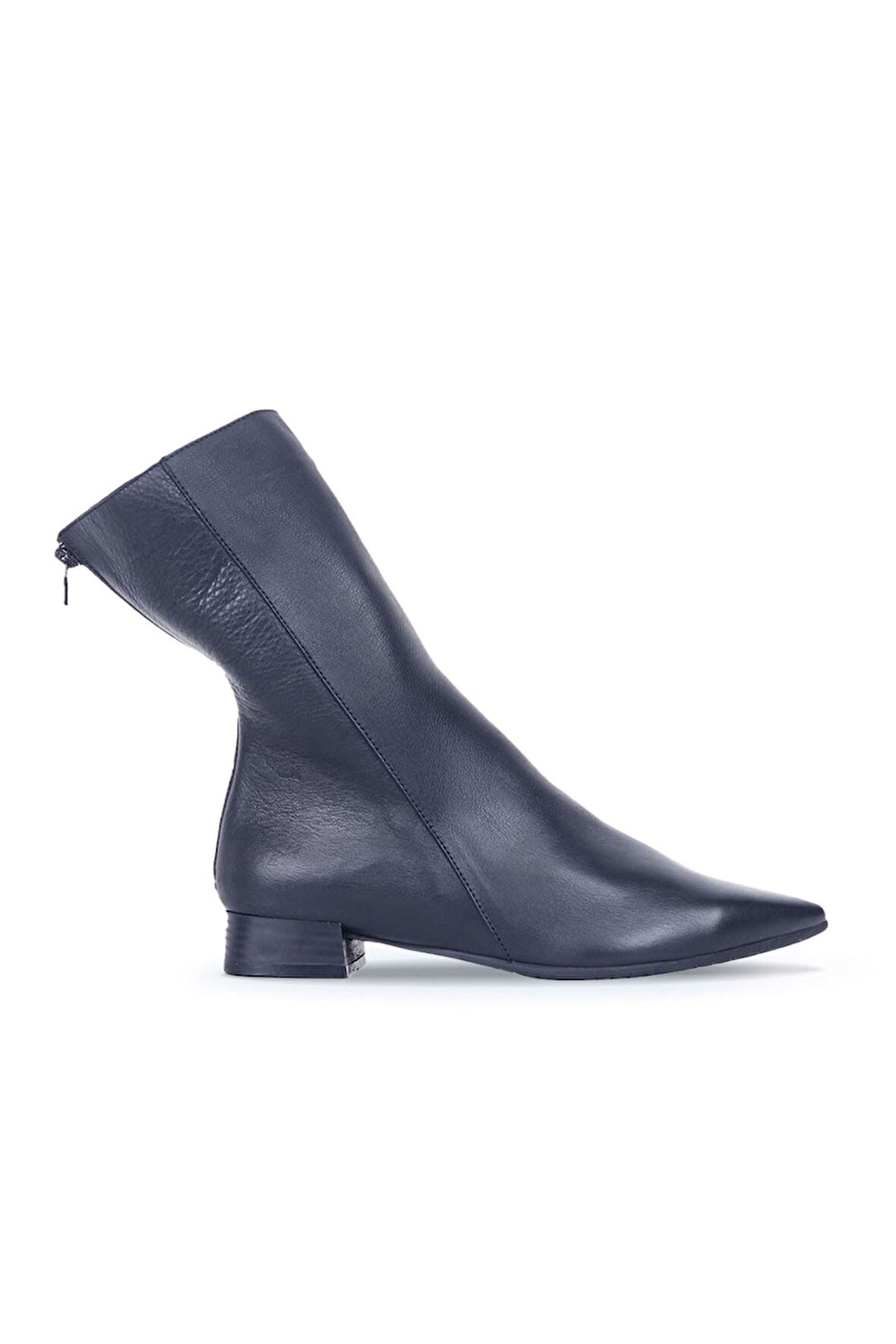 Bueno Shoes Siyah Deri Kadın Topuklu Bot 01wr3011
