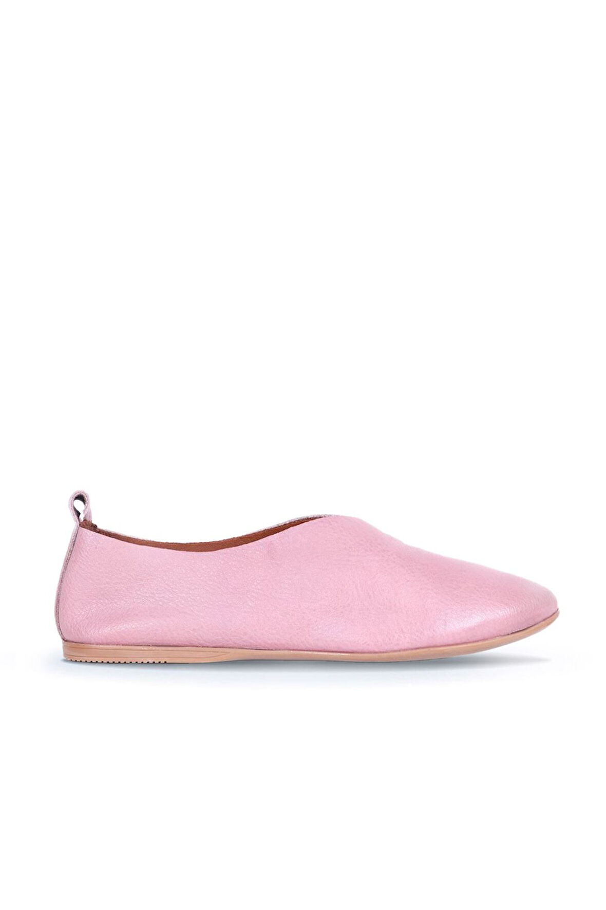 Bueno Shoes Gül Kurusu Deri Kadın Babet 01wn0710