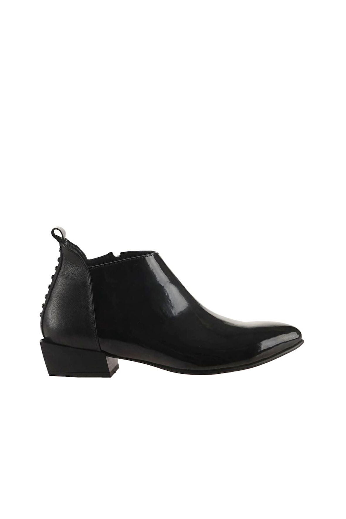 Bueno Shoes Siyah Rugan-deri Kadın Topuklu Bot 01wp7108