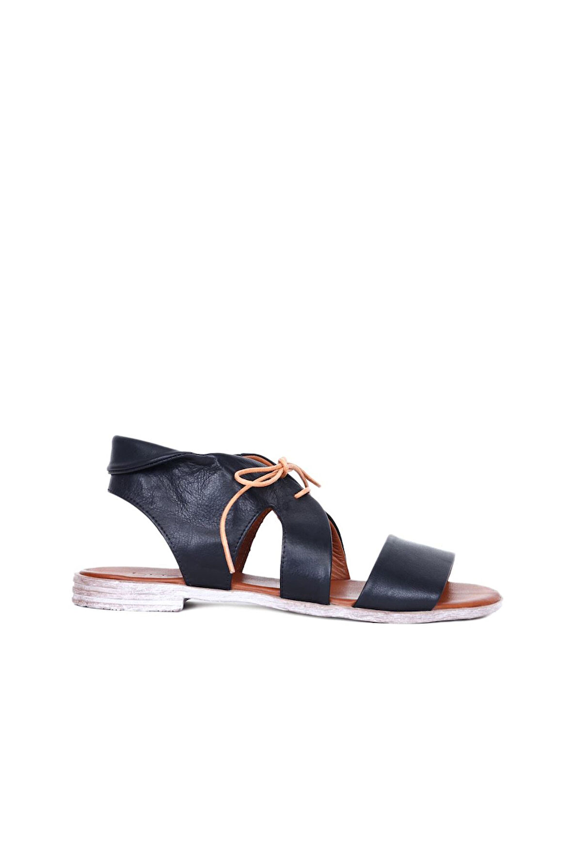 Bueno Shoes Siyah Deri Kadın Sandalet 01wq2000