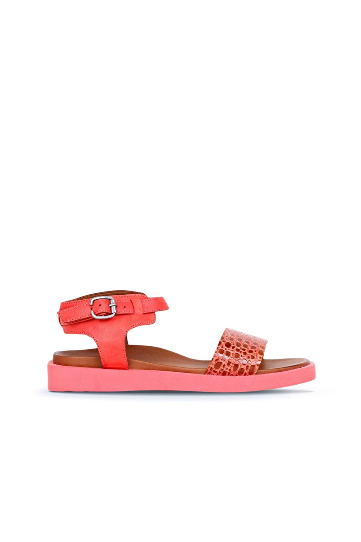 Bueno Shoes Mercan Deri Kadın Sandalet 01ws2820