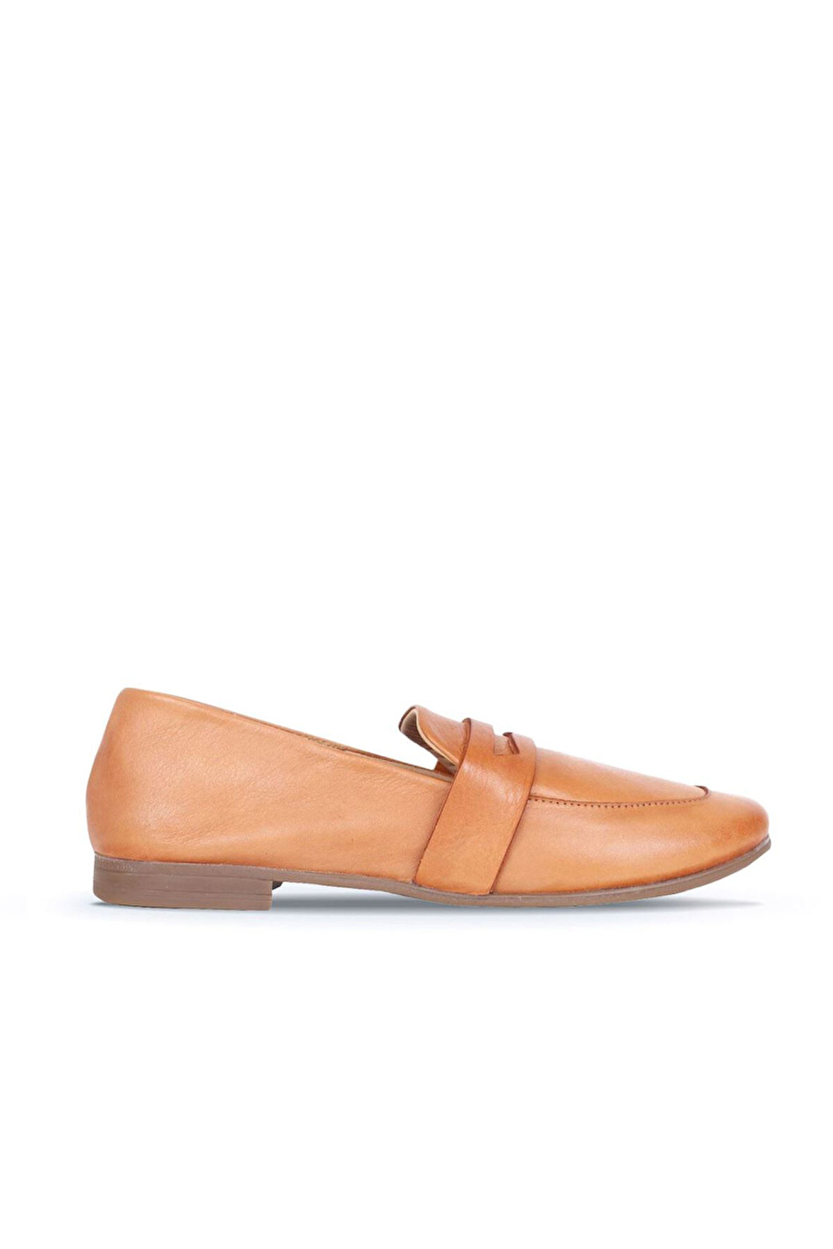 Bueno Shoes Taba Deri Kadın Loafer 01ws5302