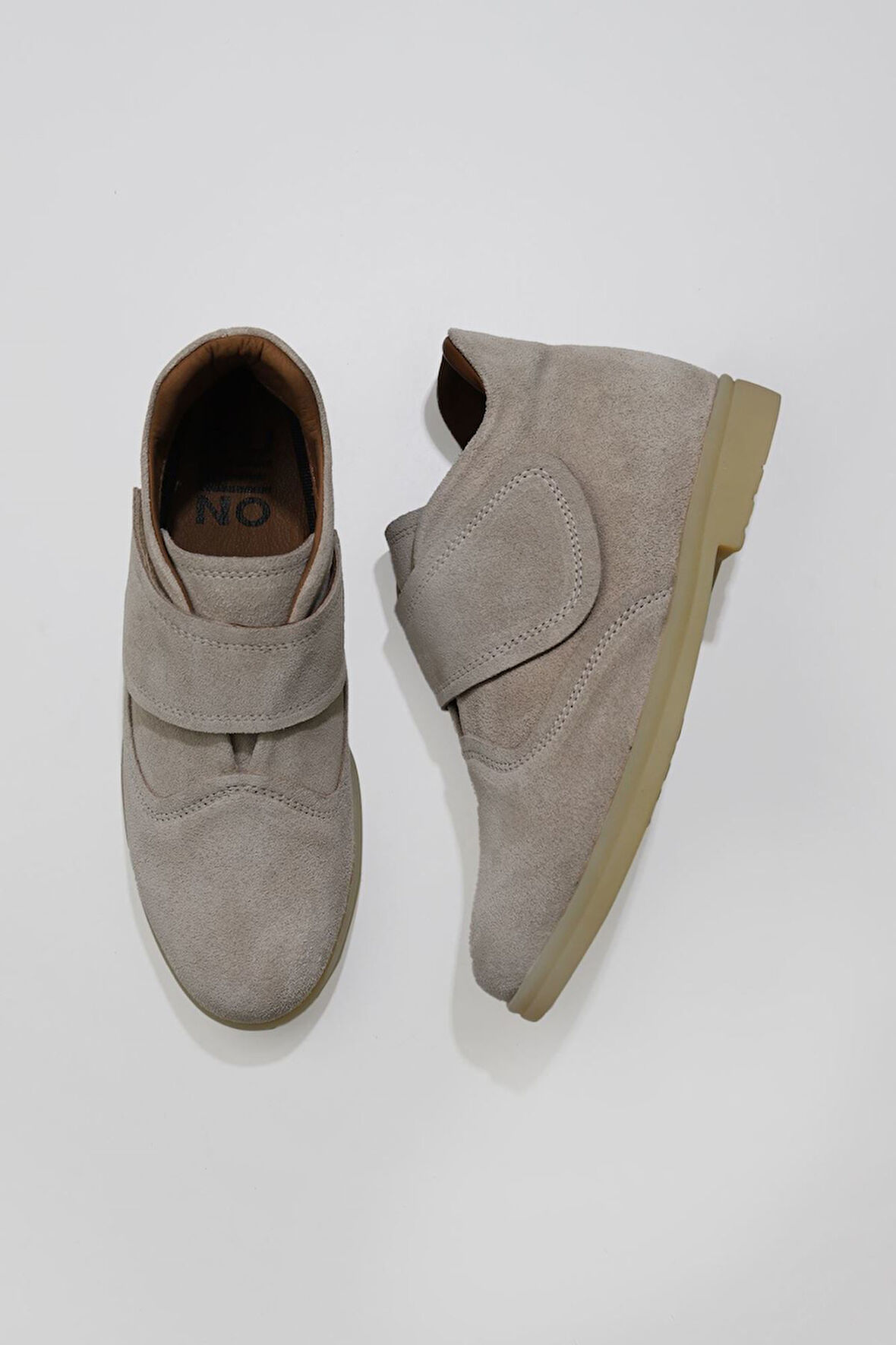 Bueno Shoes Bej Süet Kadın Düz Bot 01wt3312