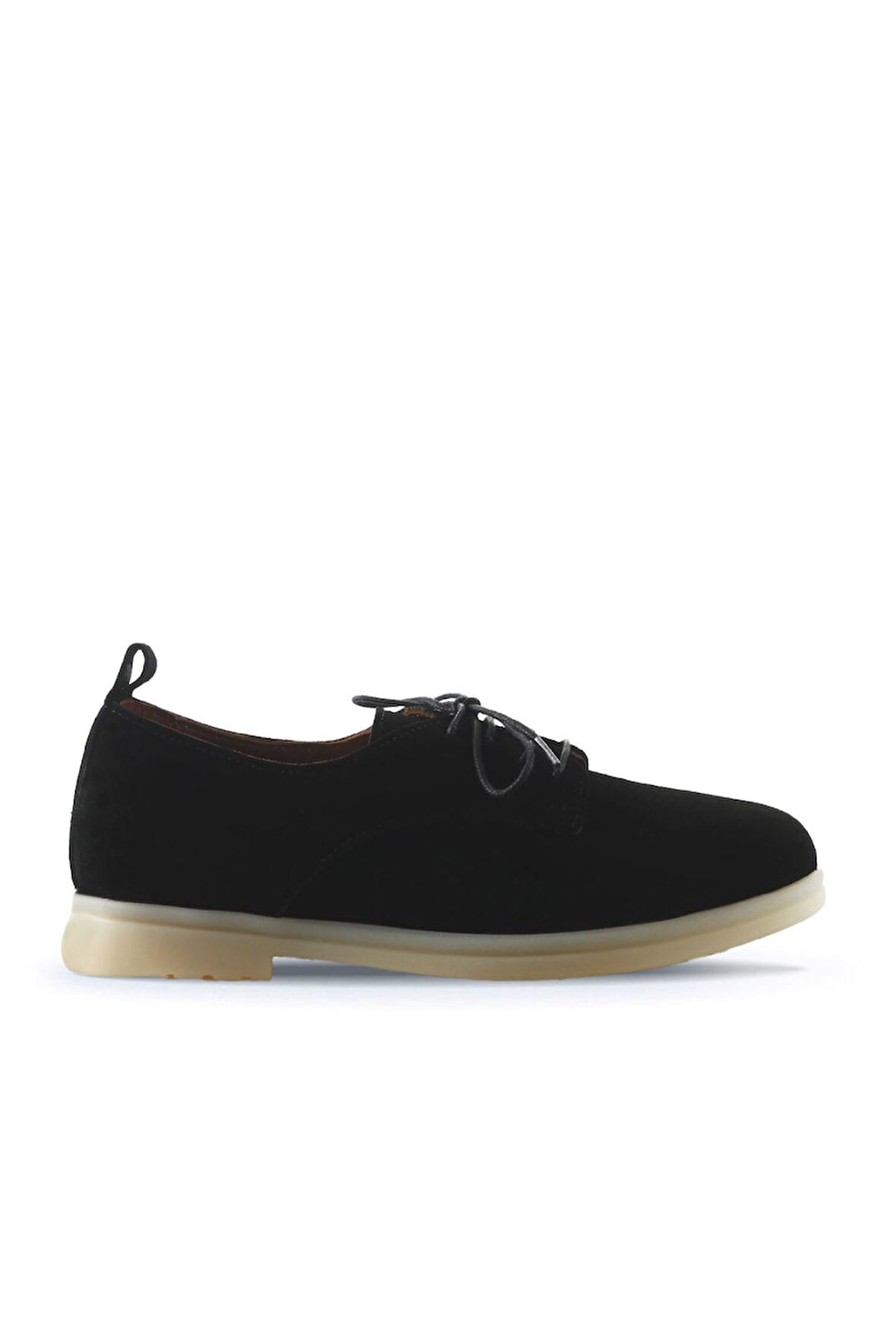 Bueno Shoes Siyah Süet Kadın Az Topuklu Ayakkabı 01wt3313