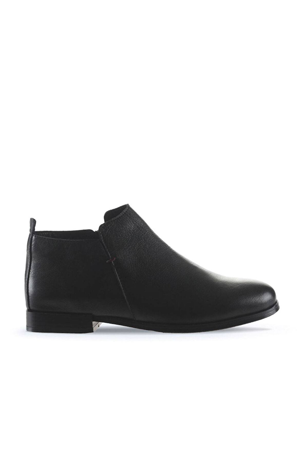 Bueno Shoes Siyah Deri Kadın Düz Bot 01wt2803