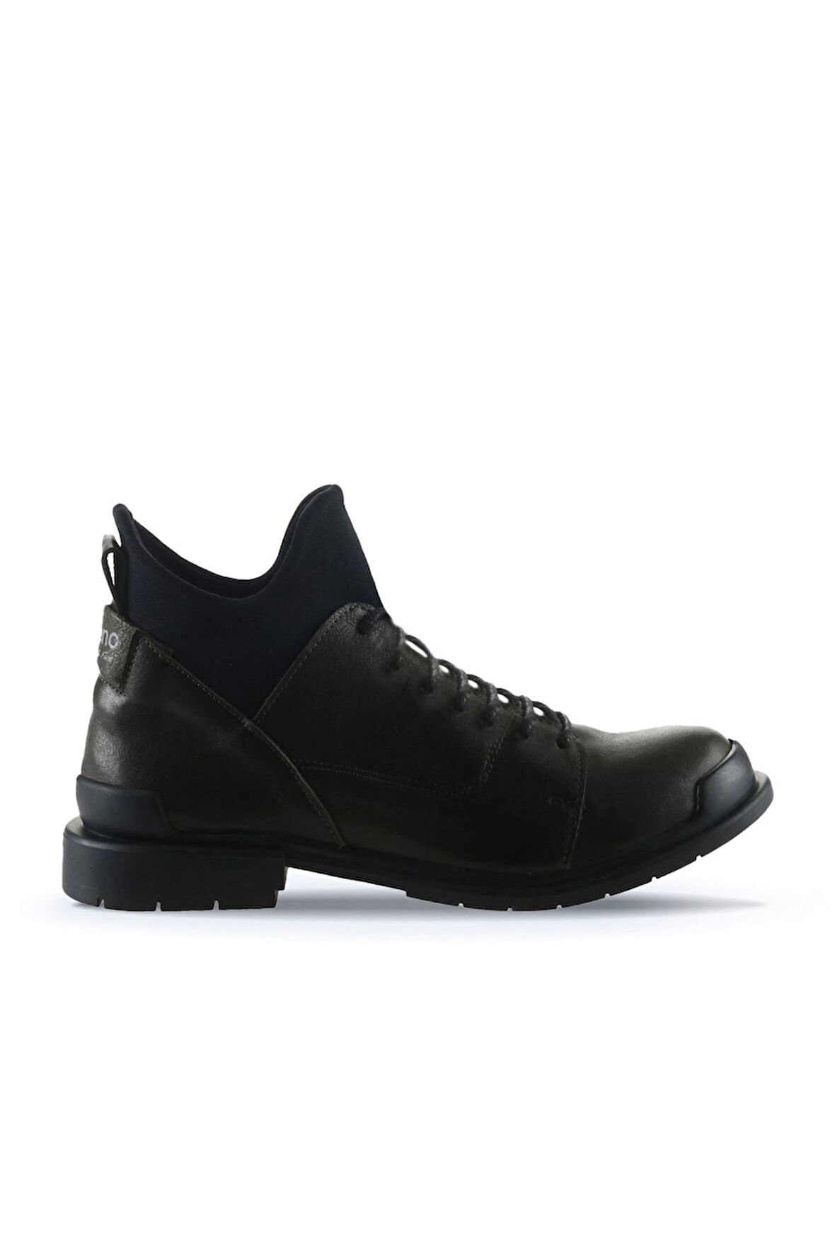 Bueno Shoes Haki Deri Kadın Düz Bot 01wp7701