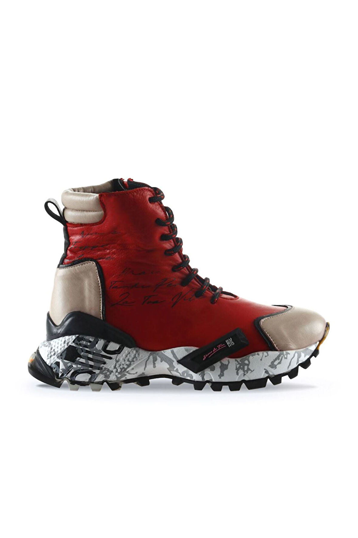 Bueno Shoes Siyah B81c01 Kadın Spor Bot 01wr2107