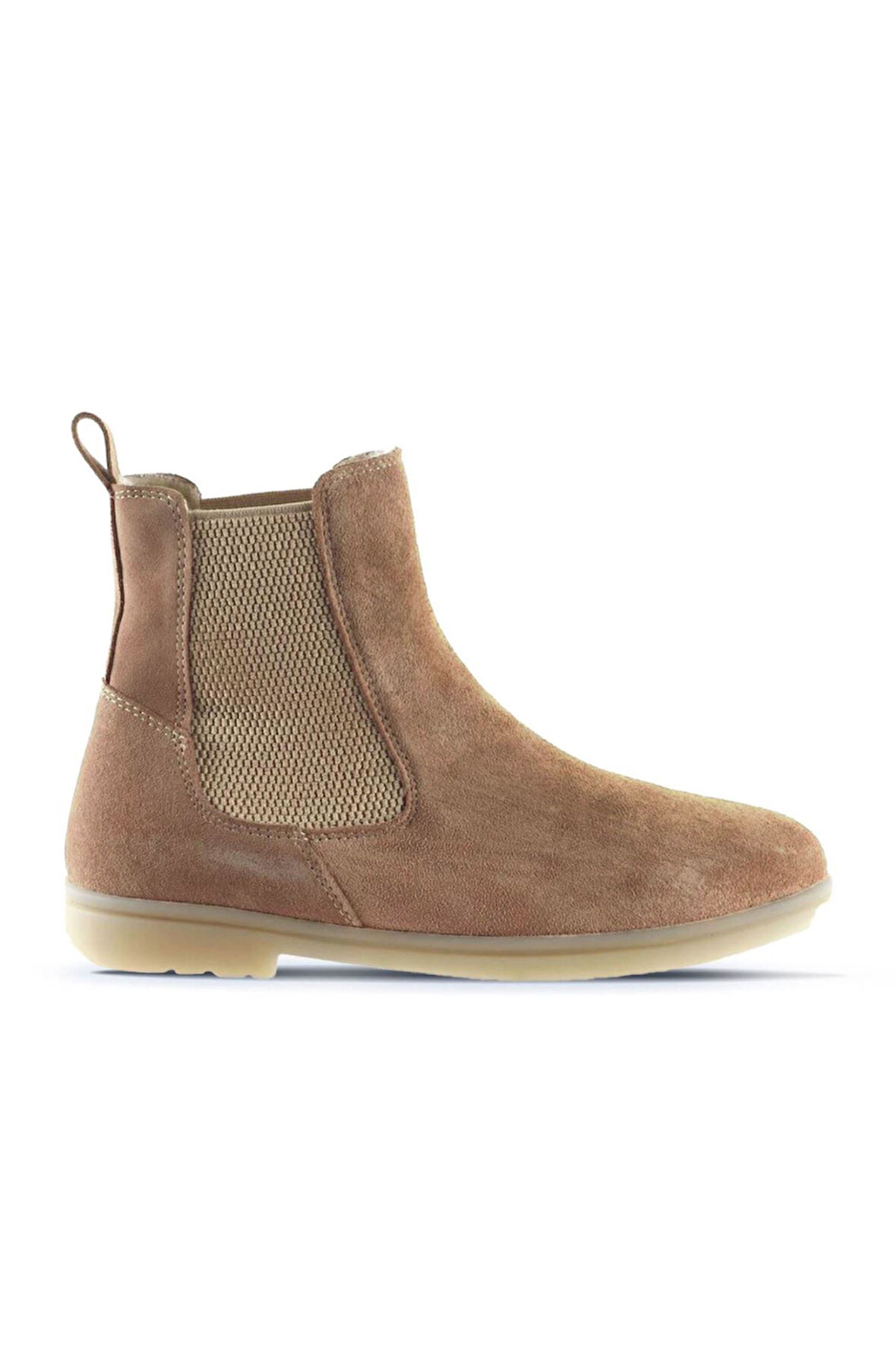 Bueno Shoes Pudra Süet Kadın Düz Bot 01wt3300
