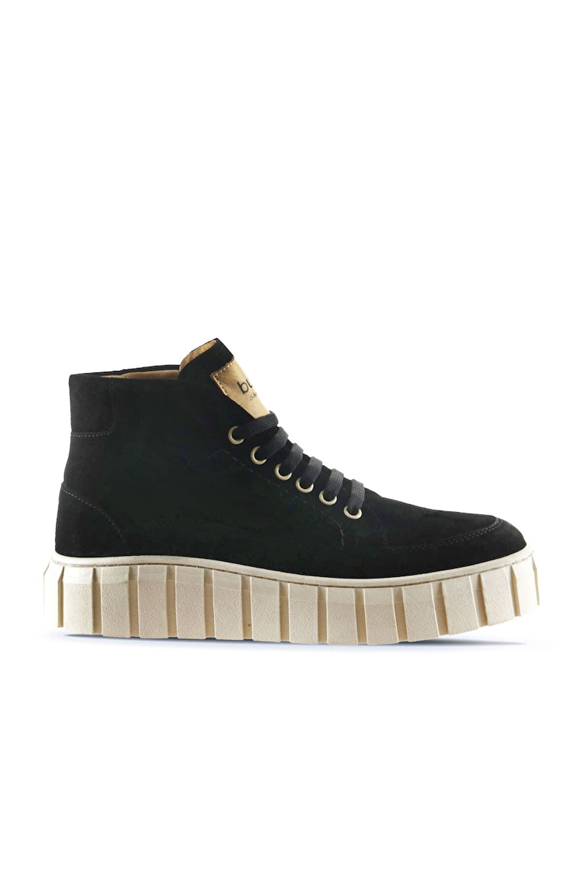 Bueno Shoes Siyah Süet Kadın Spor Bot 01wt3400