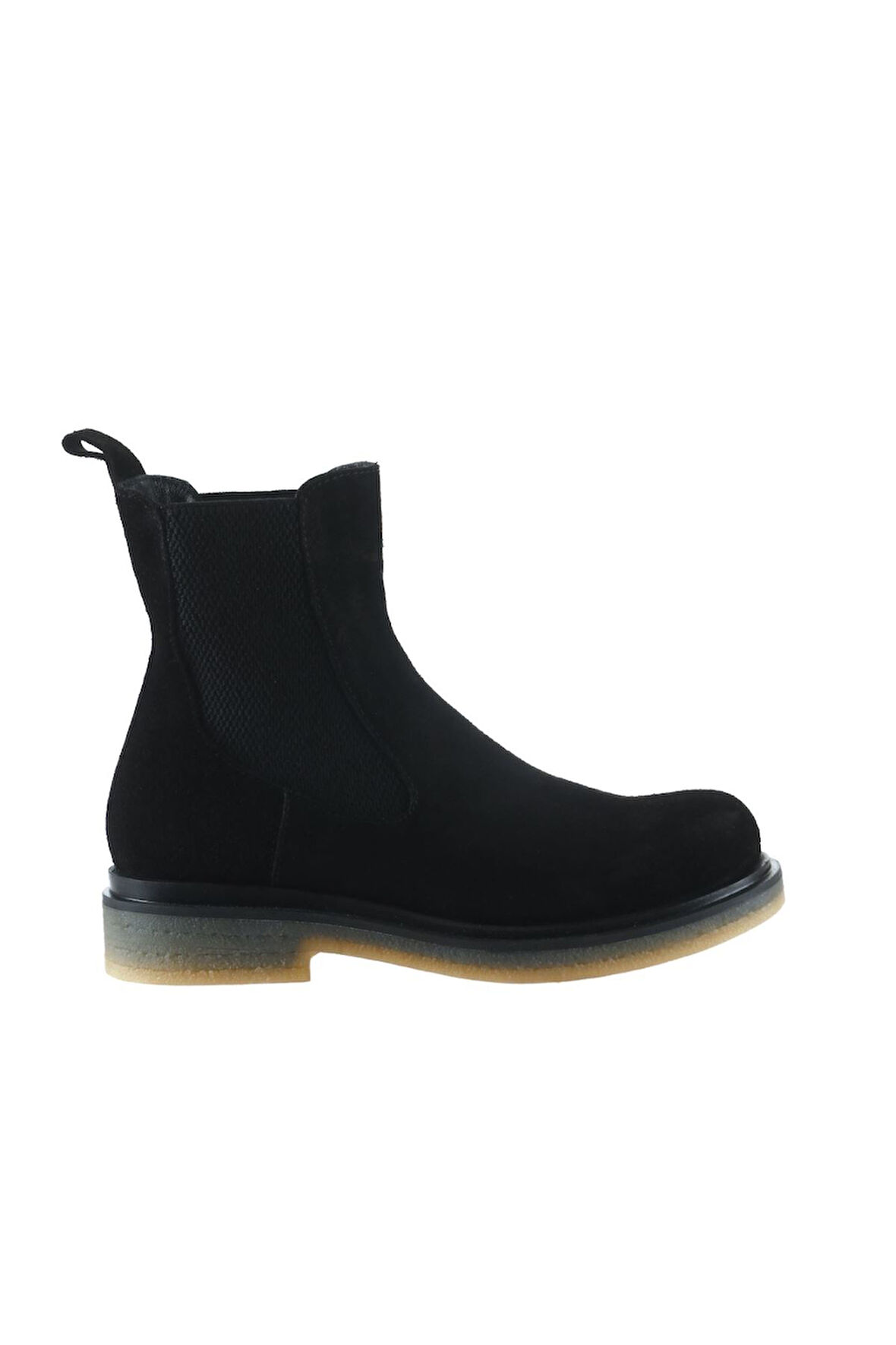 Bueno Shoes Siyah Süet Kadın Düz Bot 01wt3101