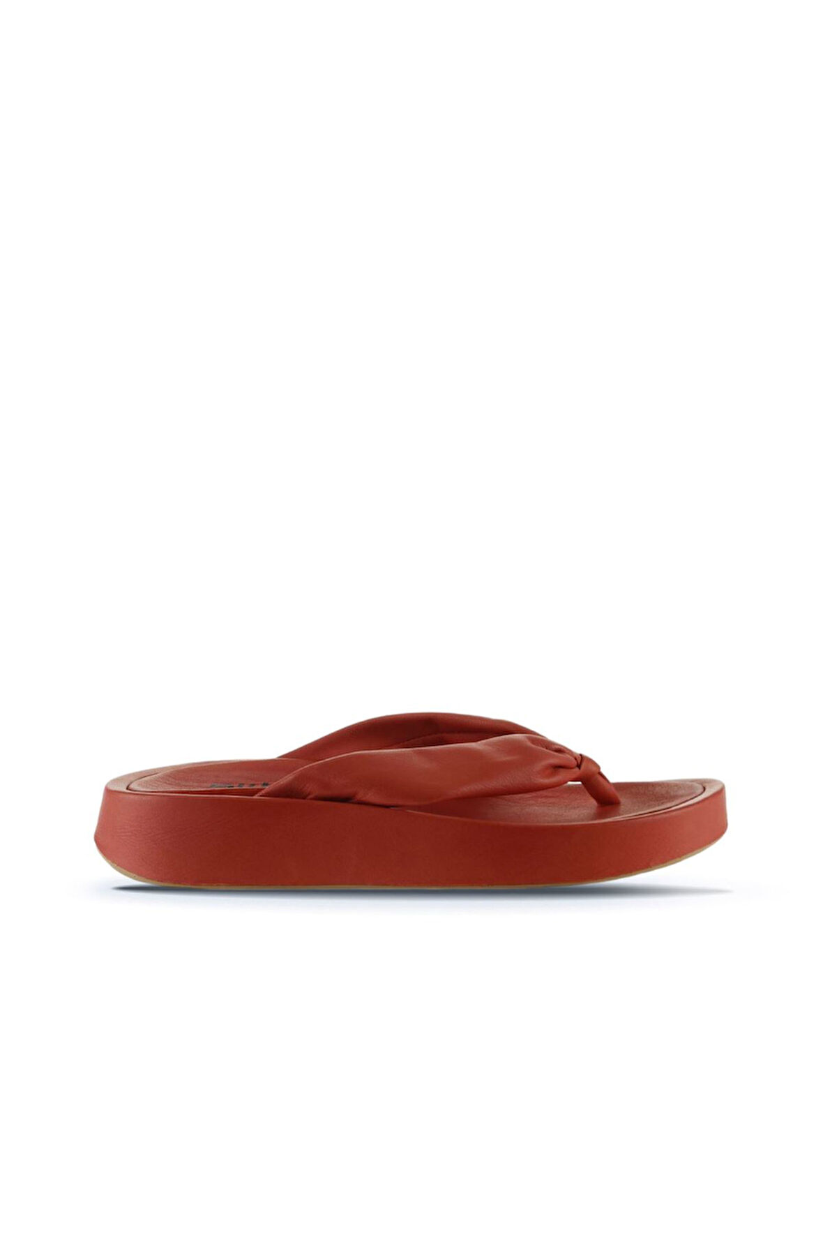 Bueno Shoes Mercan Deri Kadın Parmak Arası Terlik 01wu4615