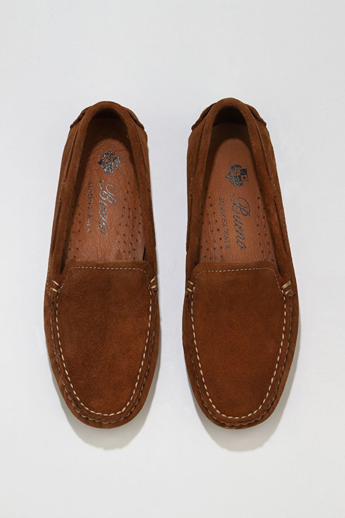 Bueno Shoes Taba Açık Süet Kadın Loafer 05ws230