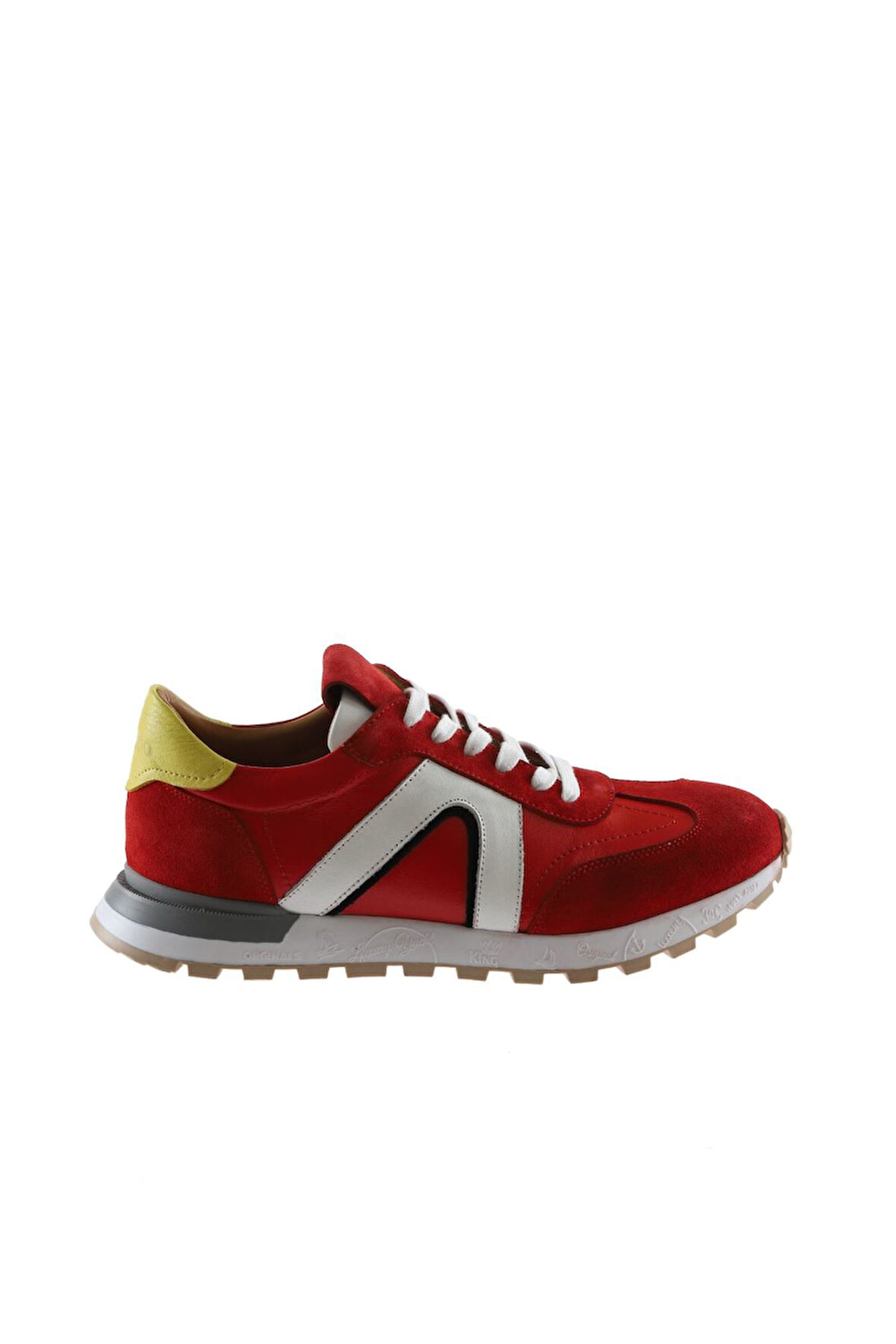 Bueno Shoes Kırmızı Multi Deri Erkek Spor Ayakkabı 04m6071