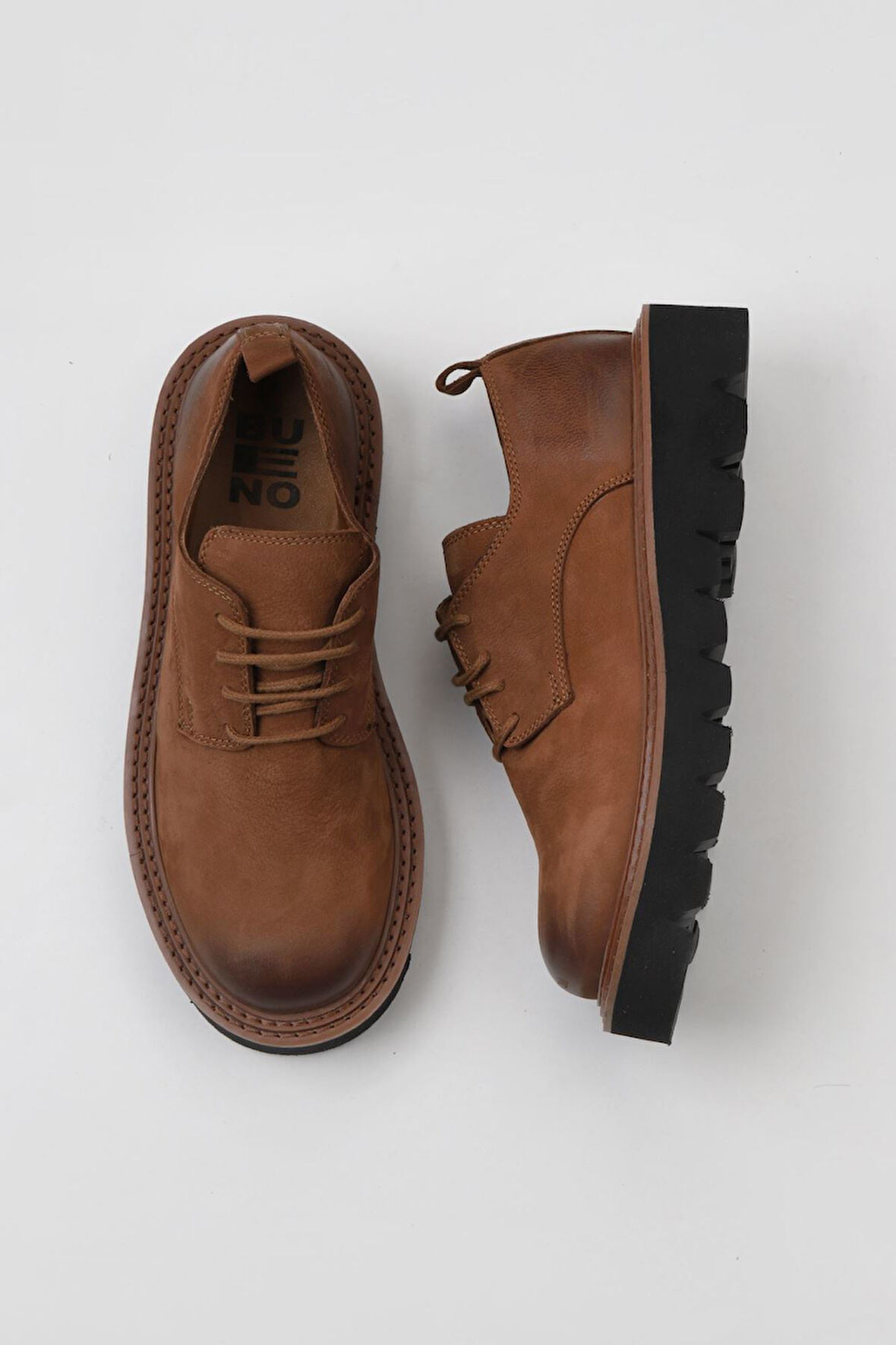 Bueno Shoes Taba Nubuk Kadın Klasik Ayakkabı 01wv10208