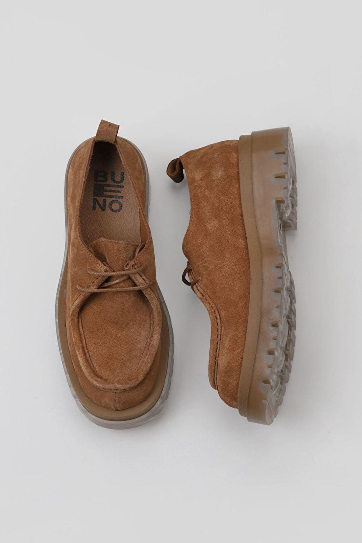 Bueno Shoes Taba Açık Süet Kadın Klasik Ayakkabı 01wv1503