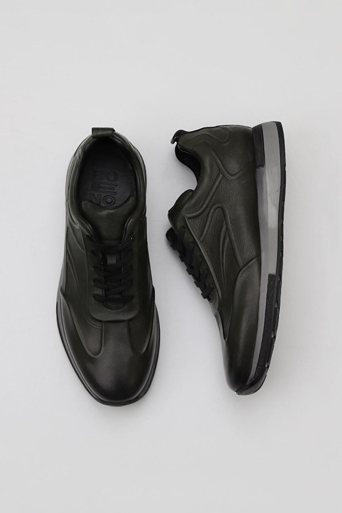 Bueno Shoes Haki Matdo Silikon Deri Erkek Spor Ayakkabı 07m11292211
